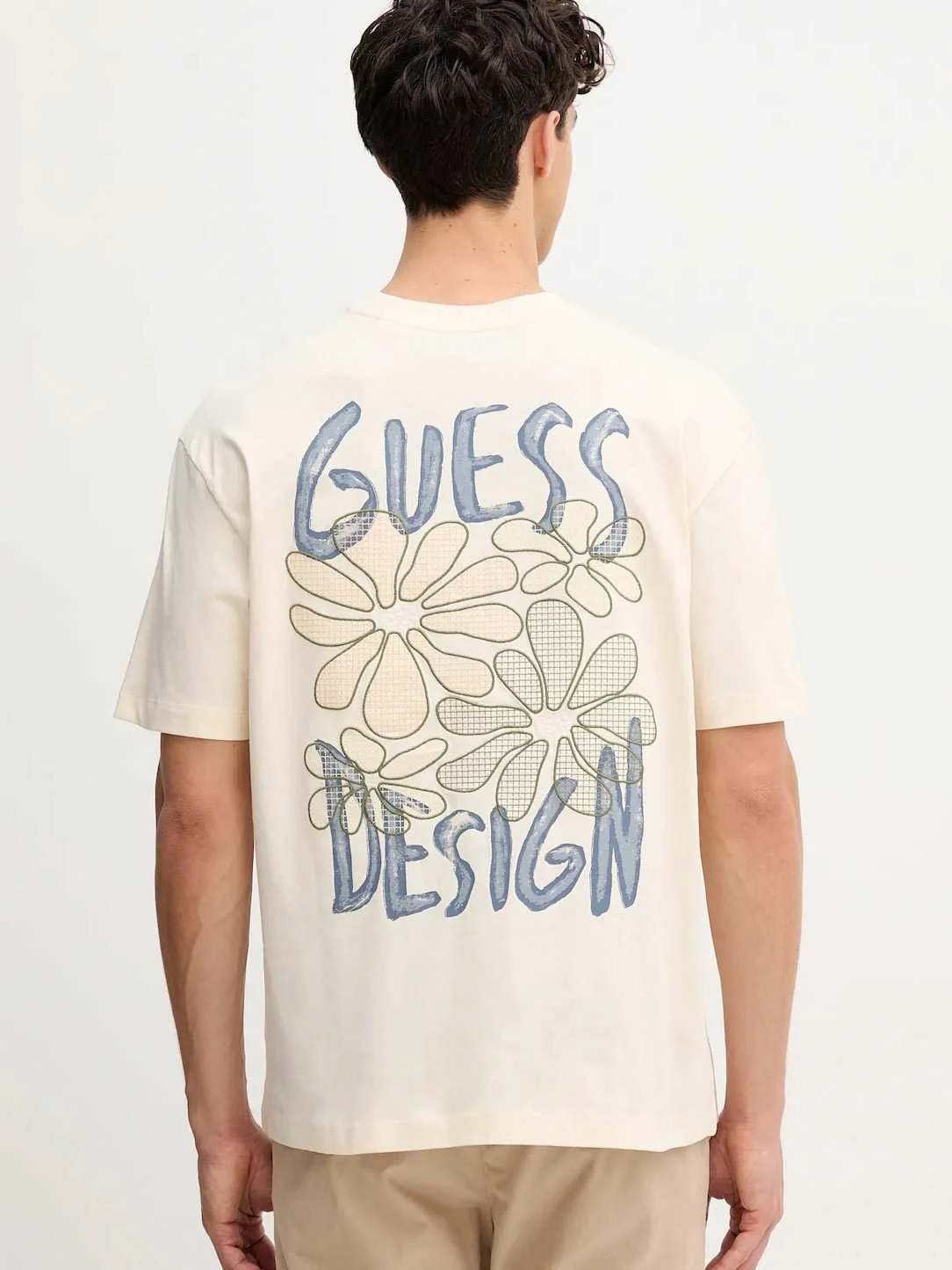 GUESS - SS CN FLOWER TEE GUESS - SS CN FLOWER TEE