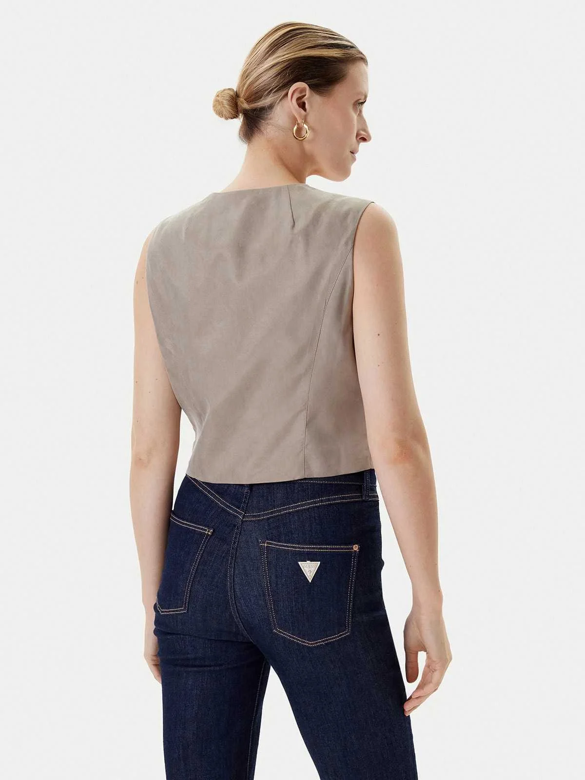 GUESS - CELESTINE FLUID VEST GUESS - CELESTINE FLUID VEST