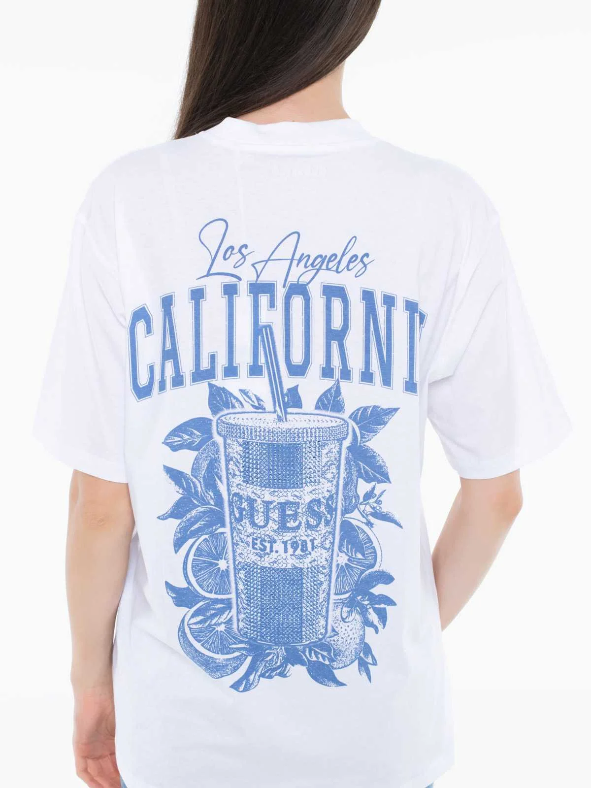 GUESS - CC SS MONOCHROME GRAPHIC TEE GUESS - CC SS MONOCHROME GRAPHIC TEE
