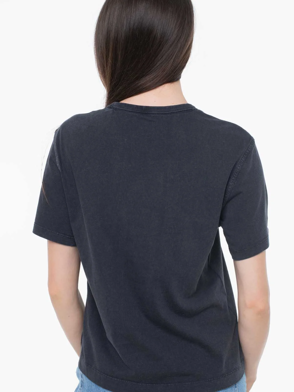GUESS - SS PALM PRINT WASHED TEE GUESS - SS PALM PRINT WASHED TEE