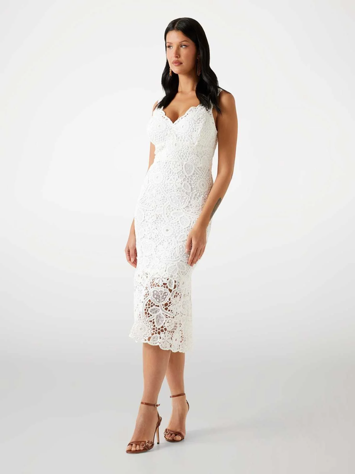 GUESS - SL ROSALIA CROCHET DRESS GUESS - SL ROSALIA CROCHET DRESS