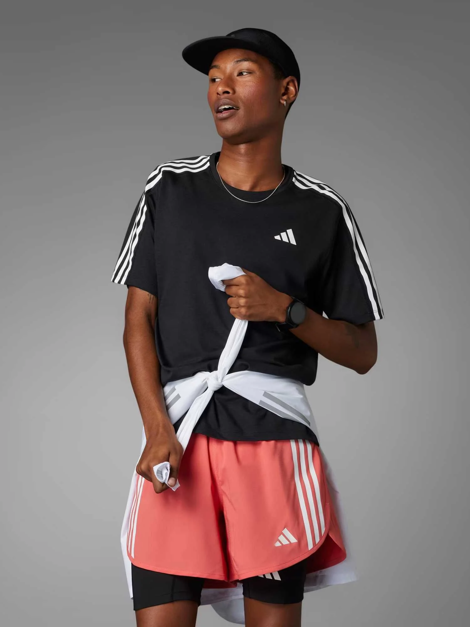 Adidas - ADI PERF APP MEN RUN T-SHIRT... Adidas - ADI PERF APP MEN RUN T-SHIRT...