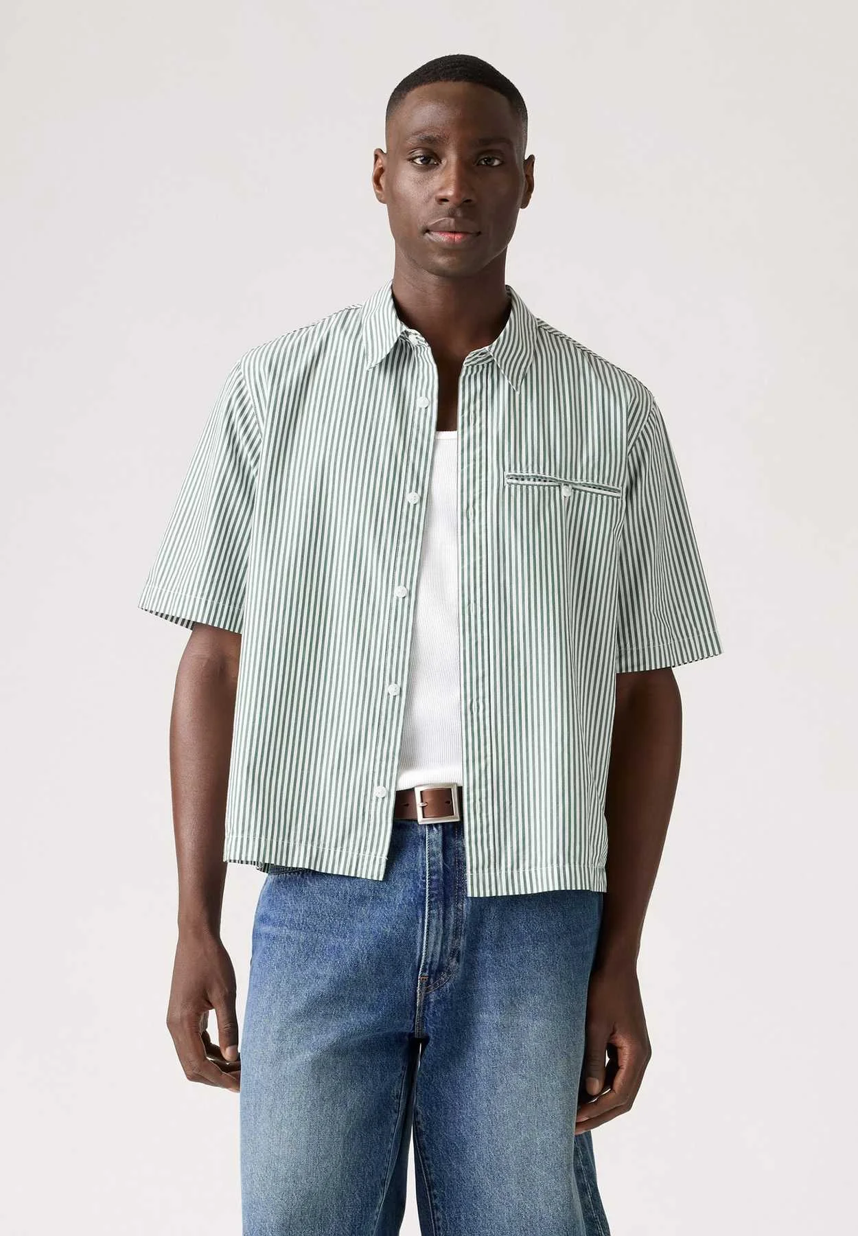 Levis® - Ss Zandt Cropped Shirt Levis® - Ss Zandt Cropped Shirt