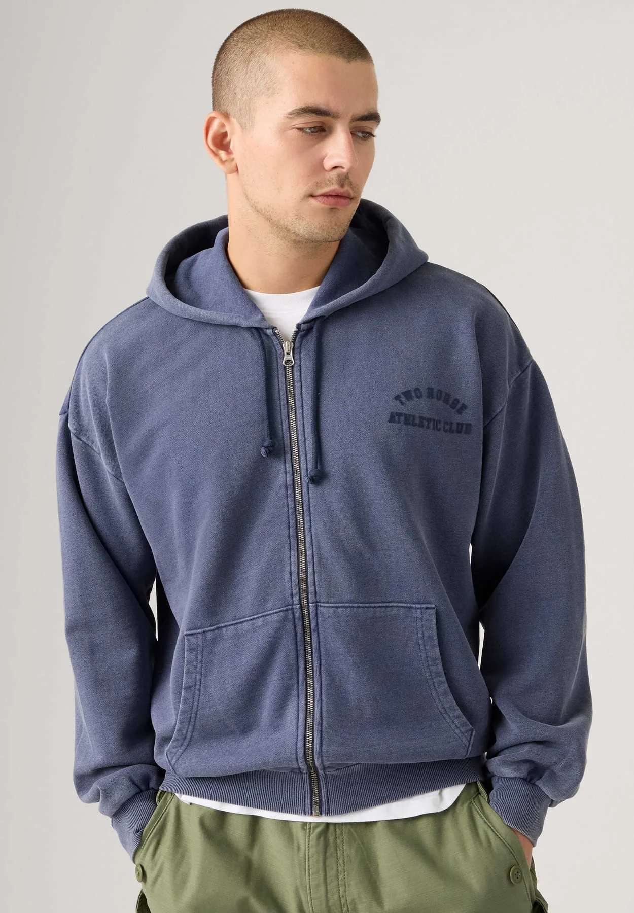 Levis® - Two Horse Cropped Zip Up Levis® - Two Horse Cropped Zip Up