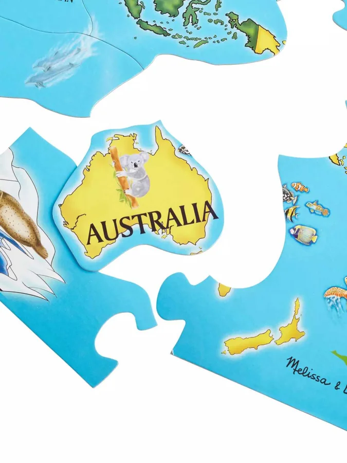 Melissa Doug - Puzzle Map 2
