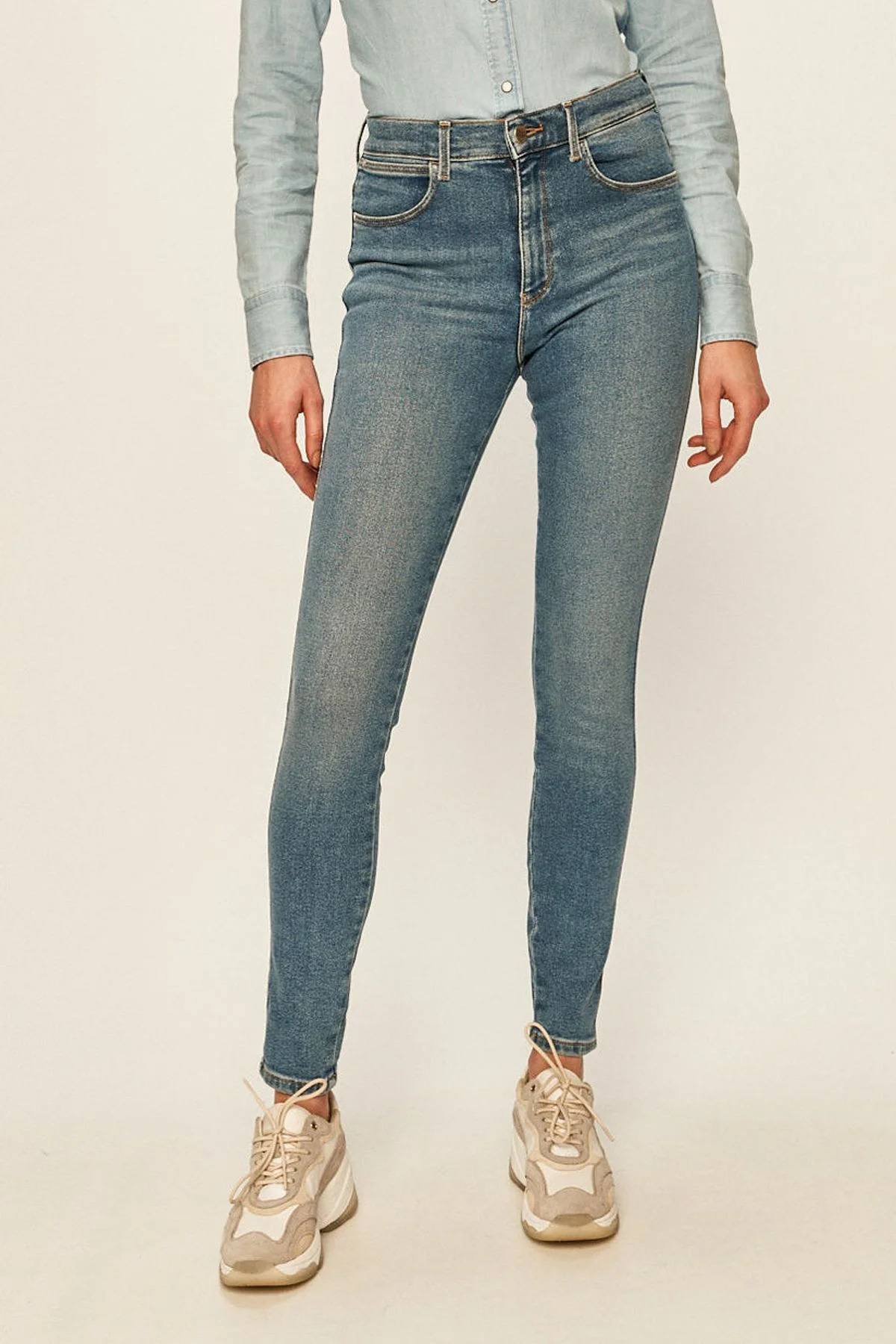 Wrangler - HIGH RISE SKINNY Wrangler - HIGH RISE SKINNY