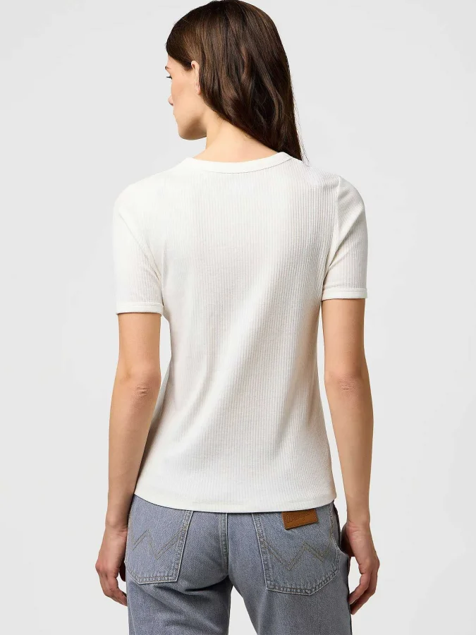 Wrangler - FEMME KNIT HENLEY 2