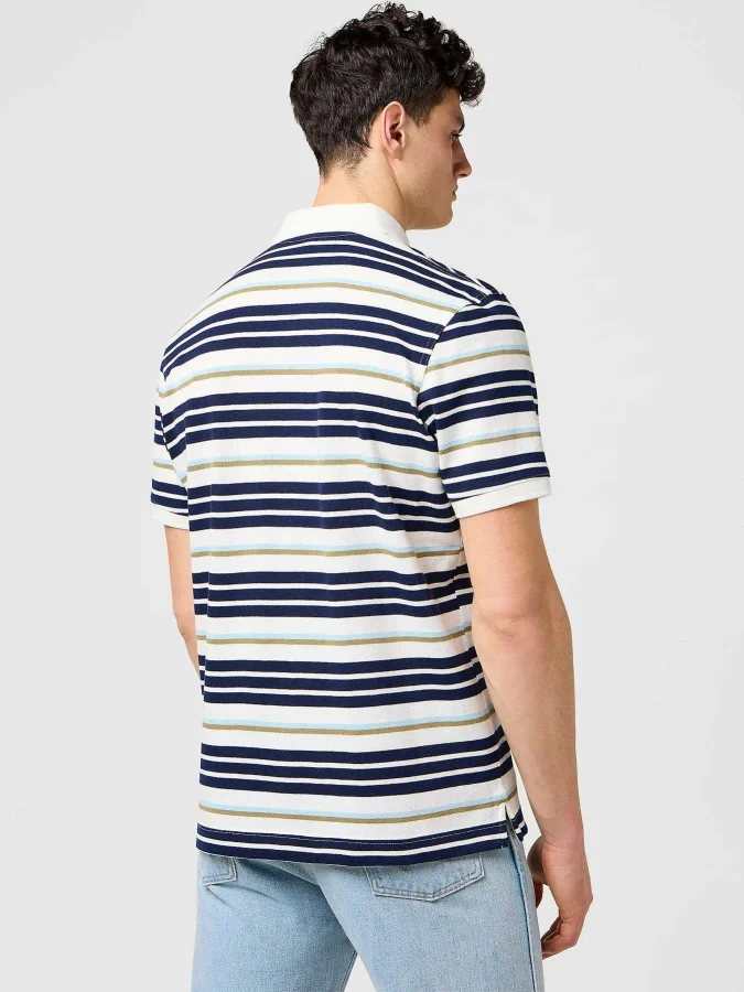Wrangler - STRIPE POLO SHIRT 2