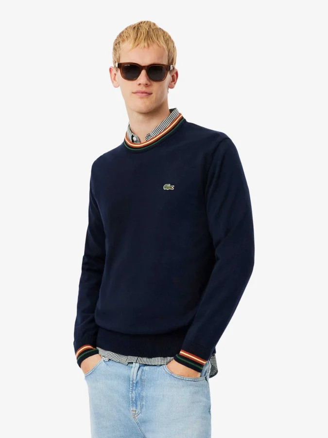 Lacoste - Striped Cotton...