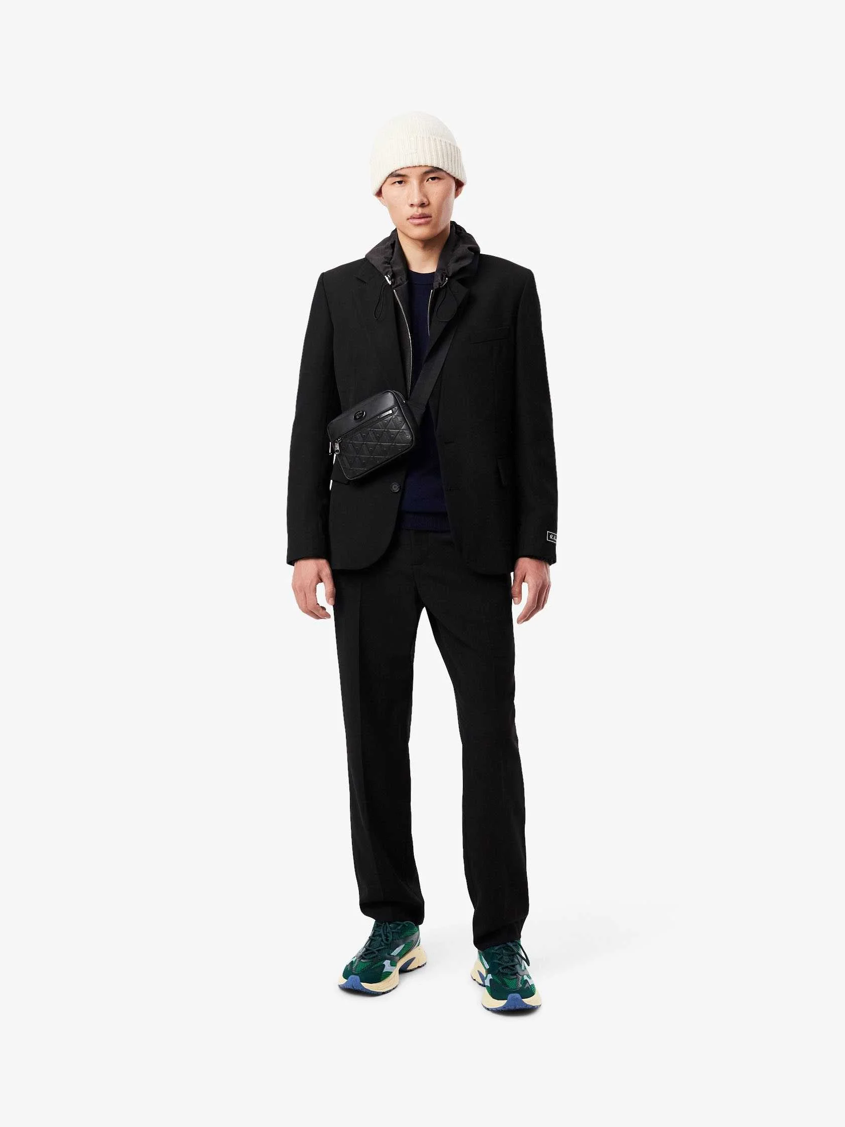 Lacoste - Men's Monogram Reporter Bag Lacoste - Men's Monogram Reporter Bag