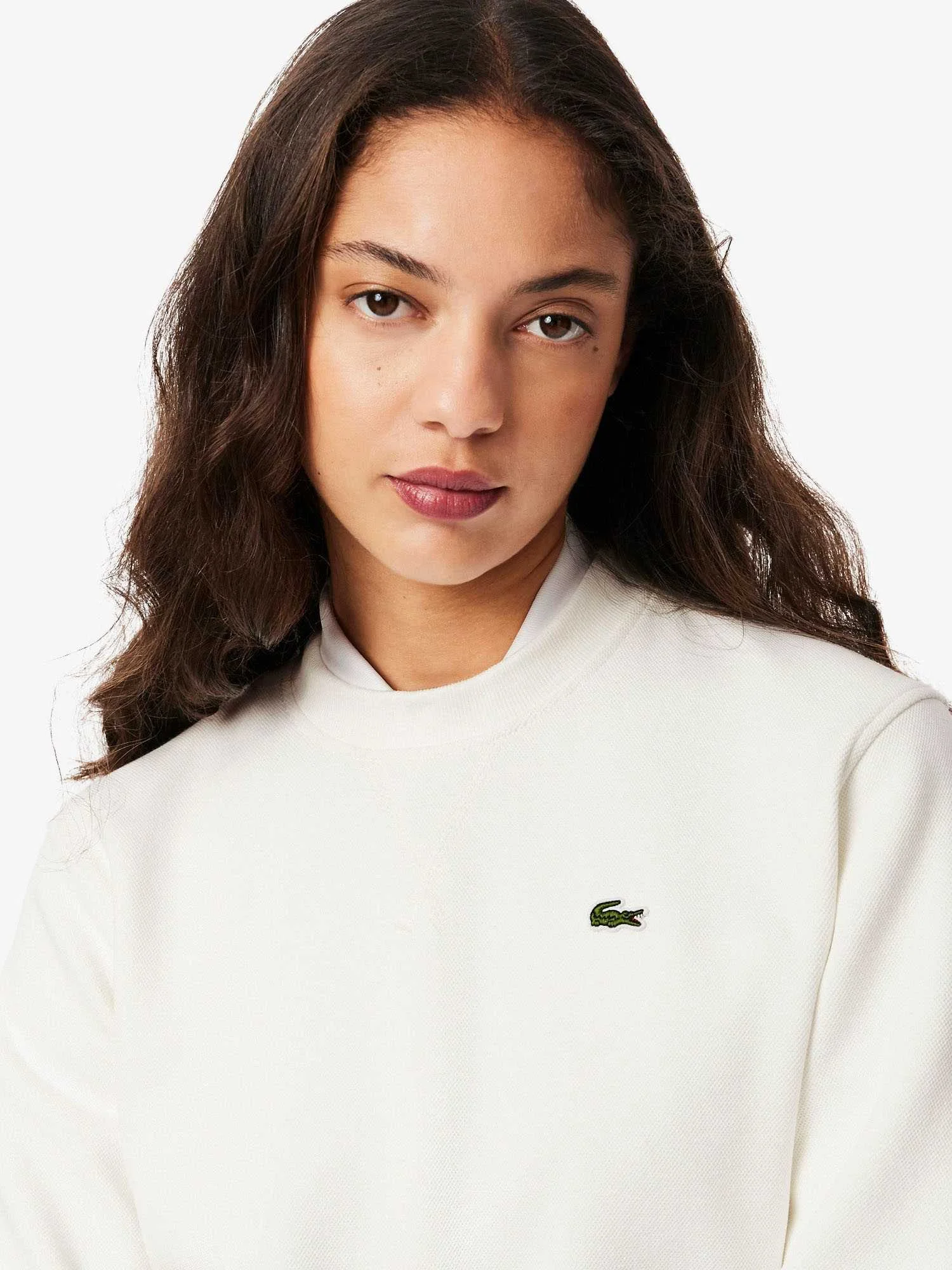 Lacoste - Relaxed Fit Piqué Crew Neck... Lacoste - Relaxed Fit Piqué Crew Neck...