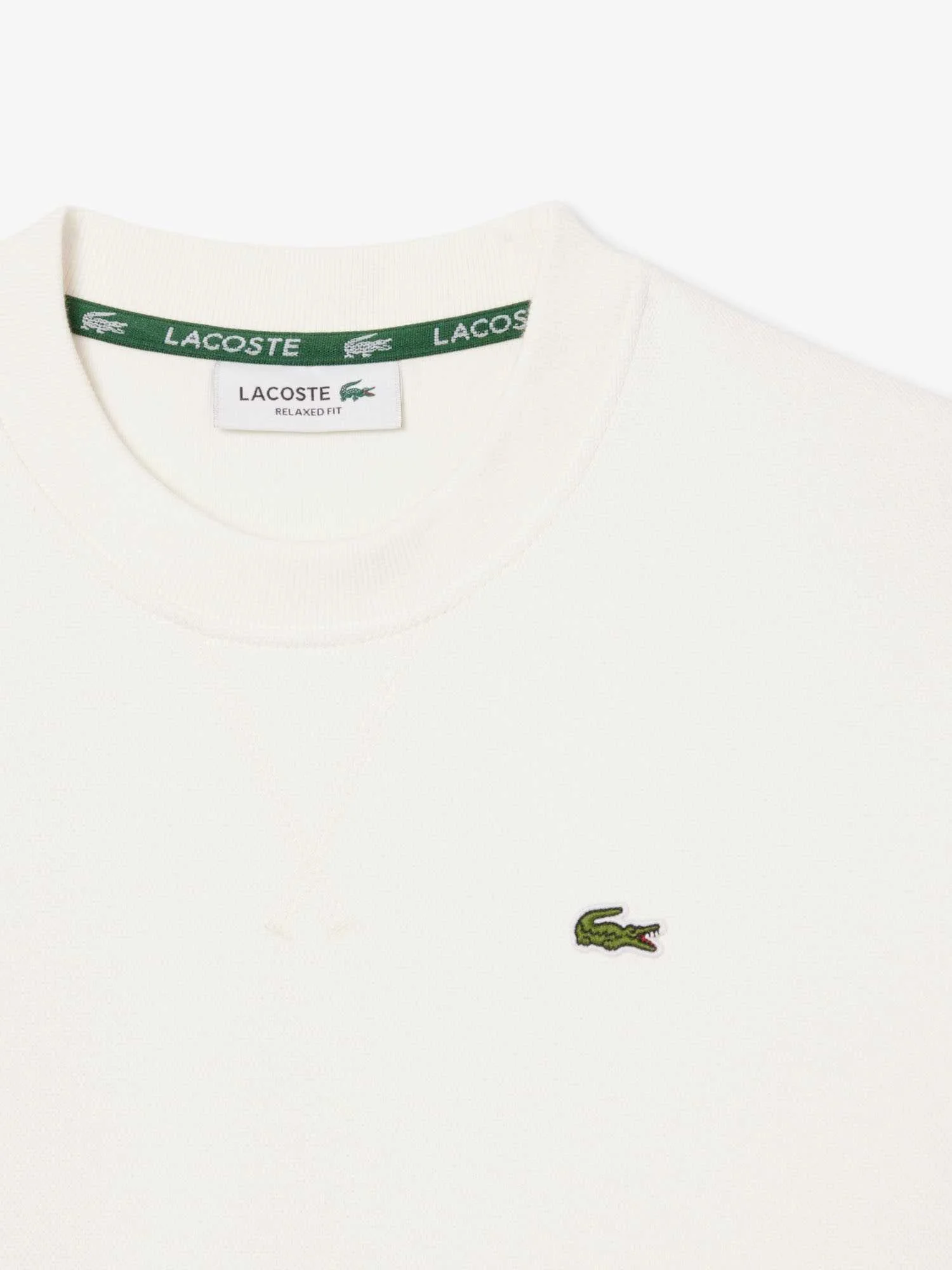 Lacoste - Relaxed Fit Piqué Crew Neck... Lacoste - Relaxed Fit Piqué Crew Neck...