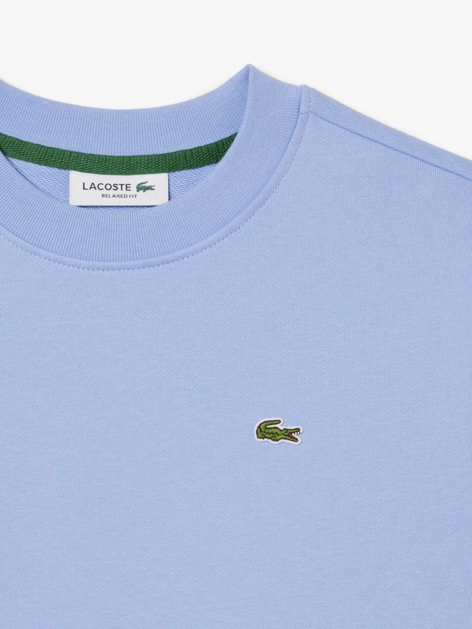 Lacoste - Relaxed Fit Fleece Crew... Lacoste - Relaxed Fit Fleece Crew...