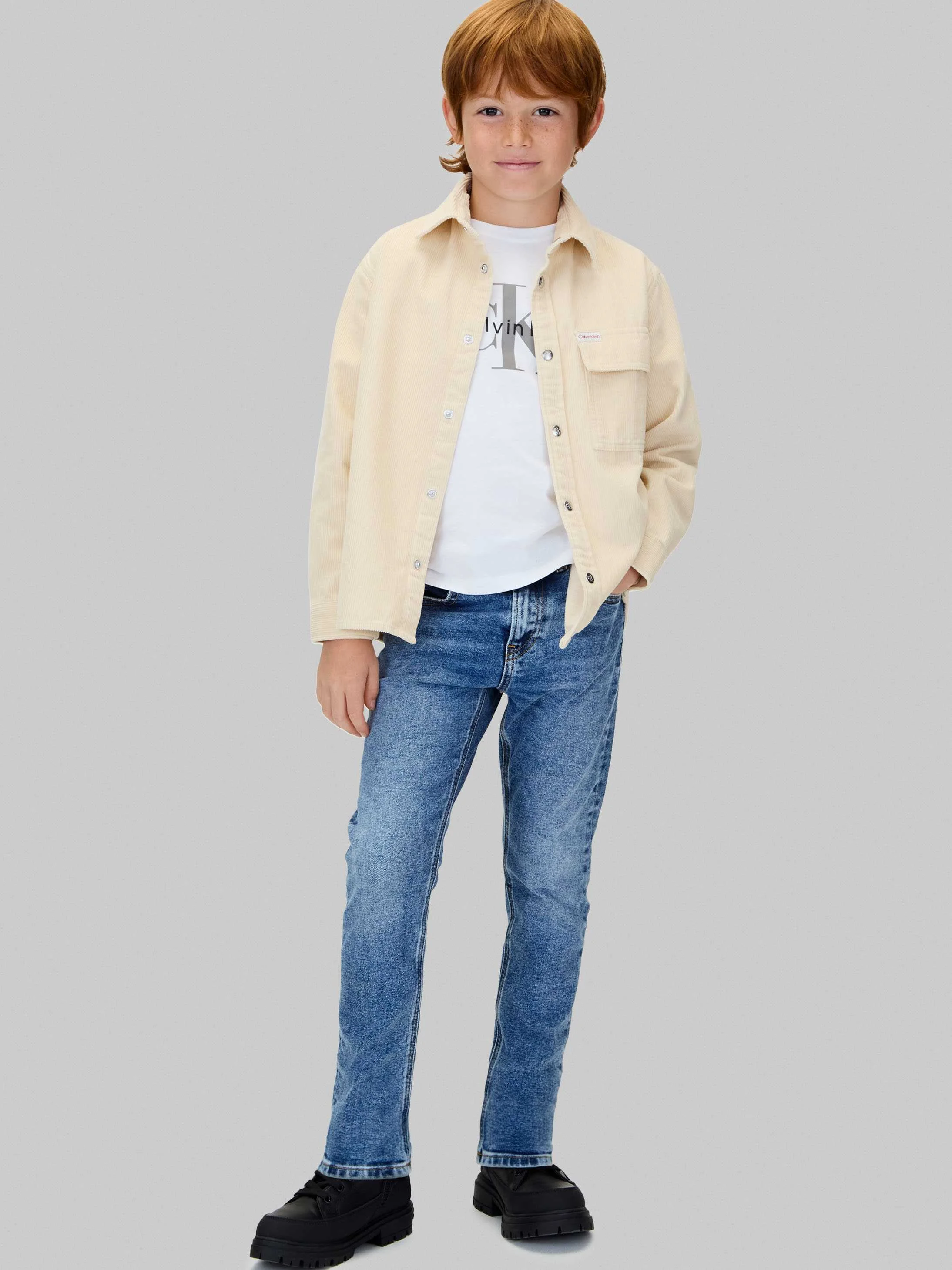 CALVIN KLEIN - DAD WASHED BLUE CF CALVIN KLEIN - DAD WASHED BLUE CF