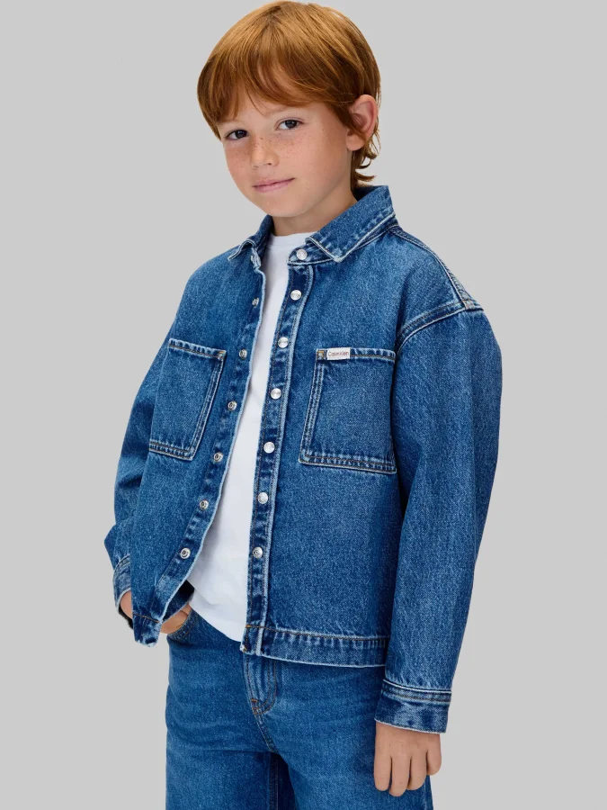 CALVIN KLEIN - DENIM OVERSHIRT