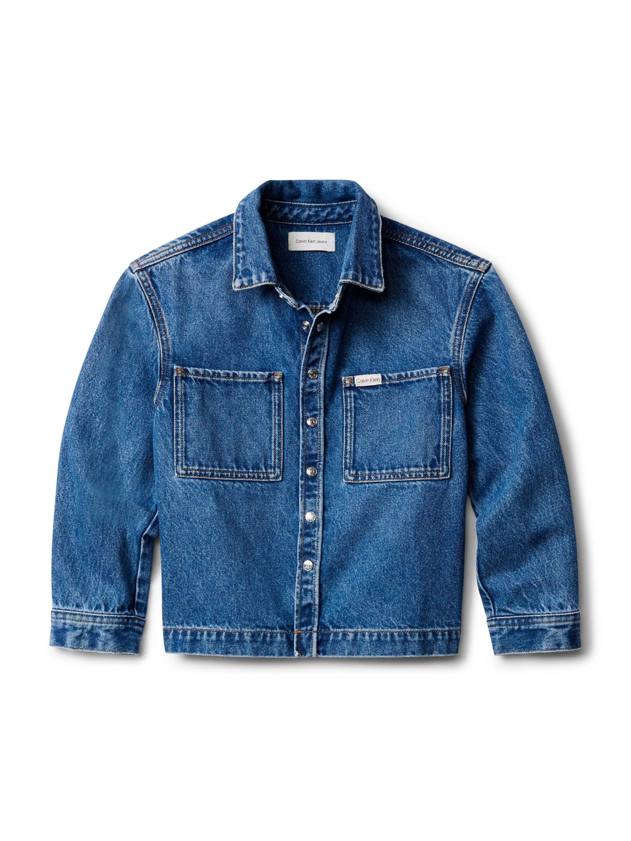 CALVIN KLEIN - DENIM OVERSHIRT CALVIN KLEIN - DENIM OVERSHIRT