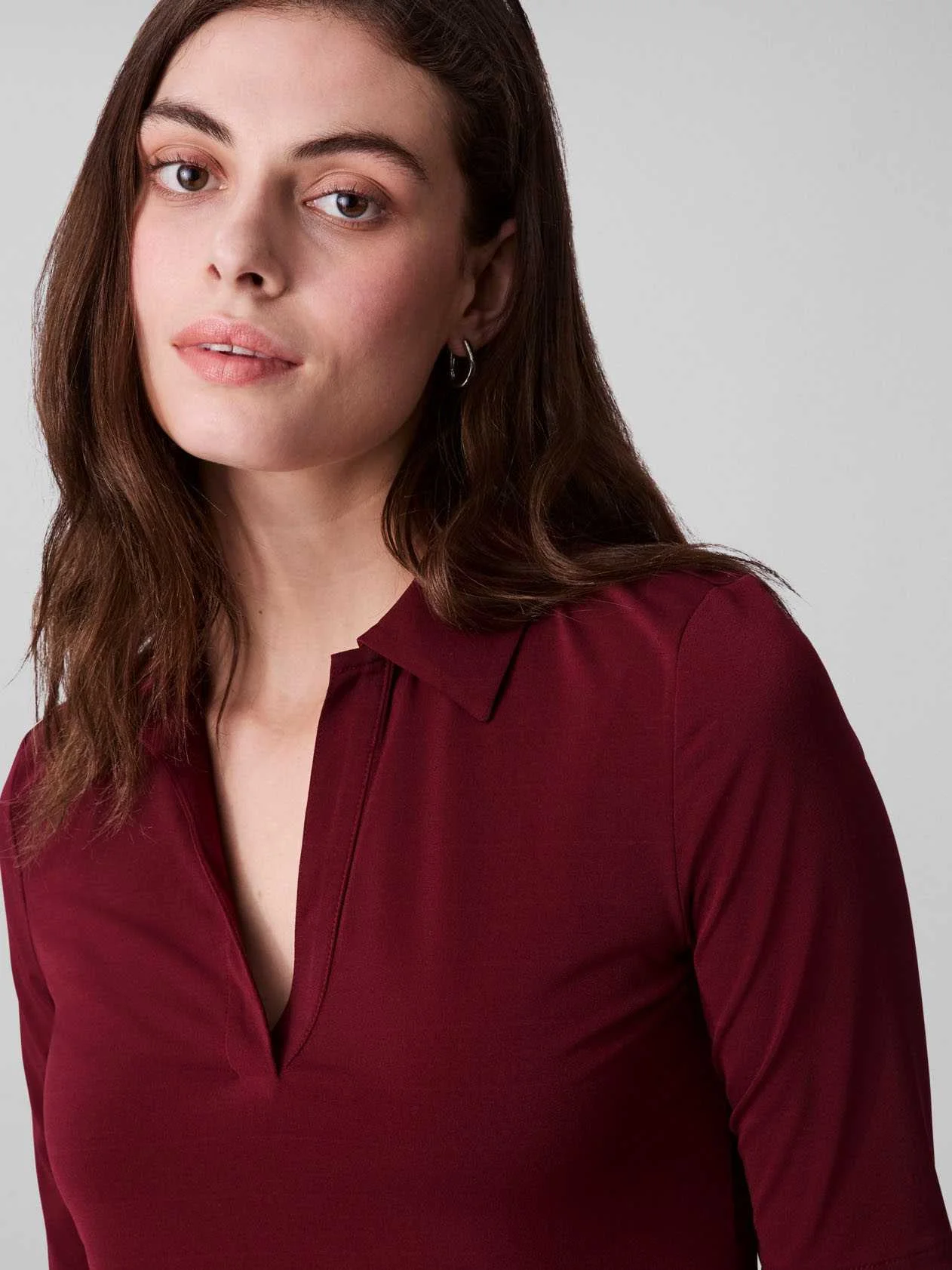 CALVIN KLEIN - HS CREPE JERSEY POLO CALVIN KLEIN - HS CREPE JERSEY POLO