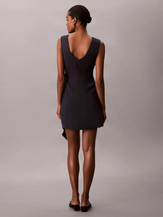 CALVIN KLEIN - Crepe Dress... 2