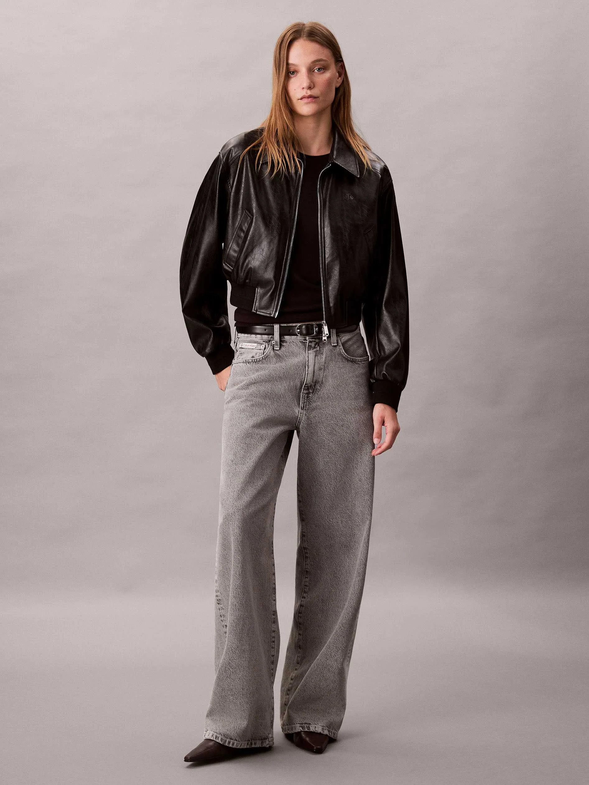 CALVIN KLEIN - Fine Gauge Viscose... CALVIN KLEIN - Fine Gauge Viscose...