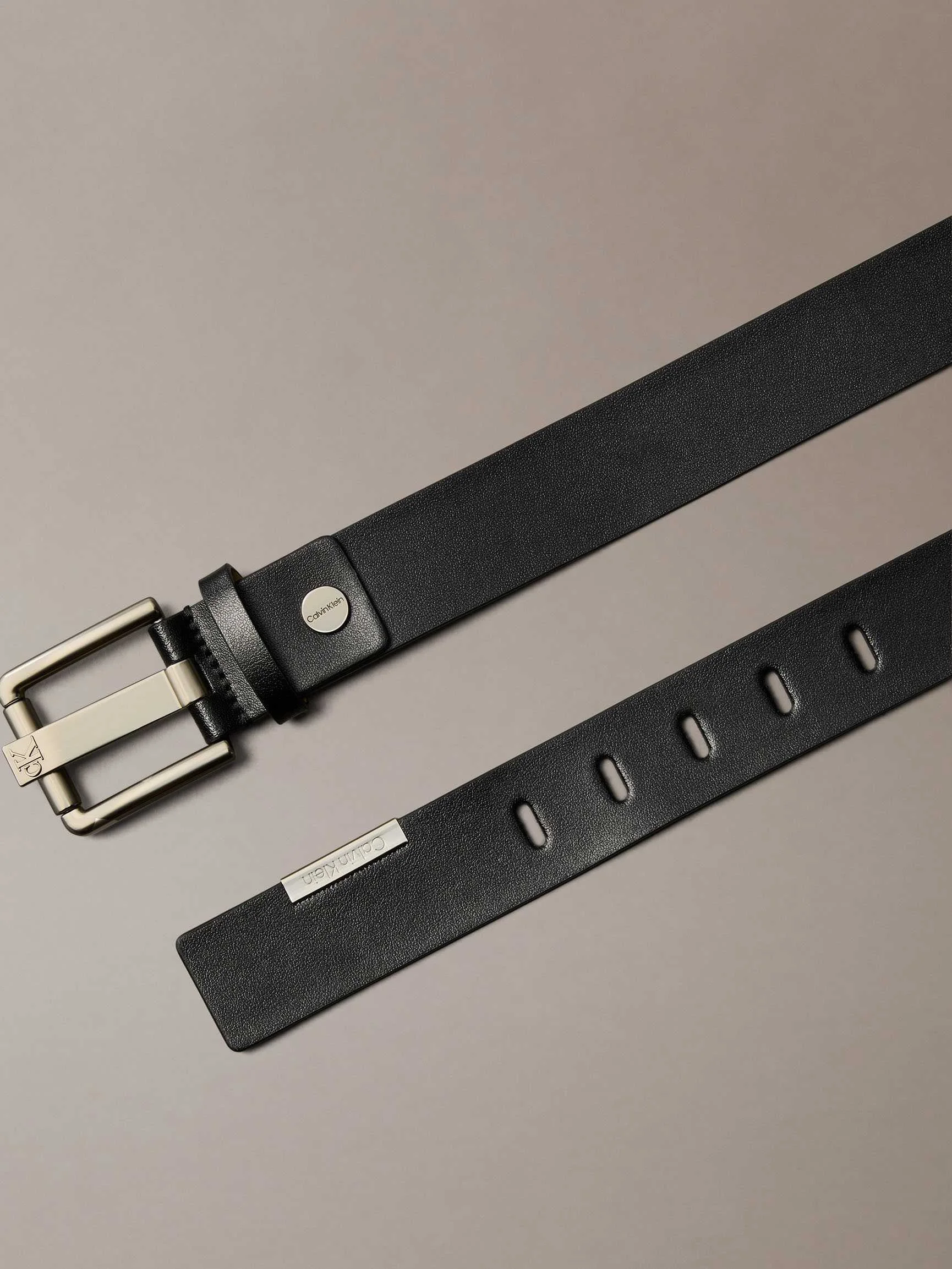 CALVIN KLEIN - CK PRONG BUCKLE 35MM ADJ CALVIN KLEIN - CK PRONG BUCKLE 35MM ADJ