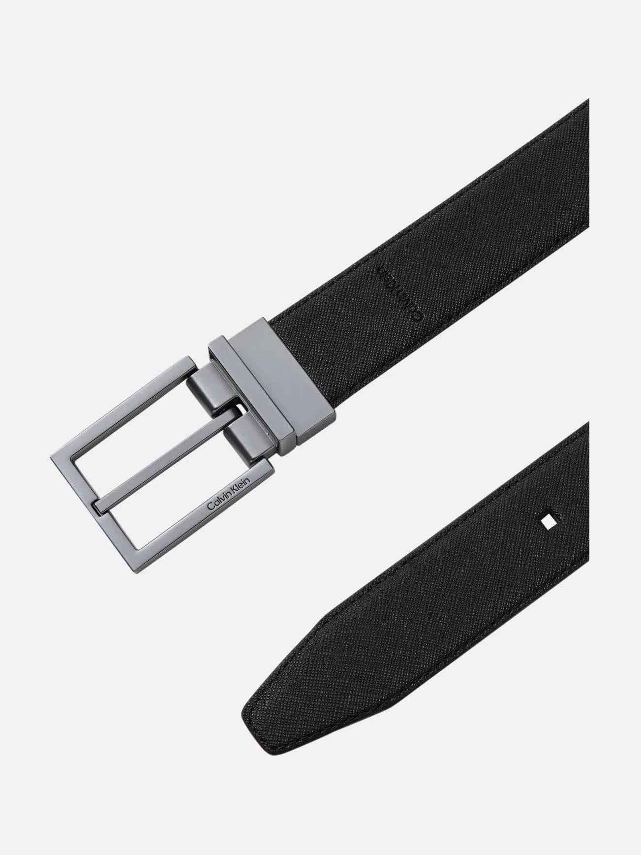 CALVIN KLEIN - SQUARE BUCKLE 32MM REV CALVIN KLEIN - SQUARE BUCKLE 32MM REV