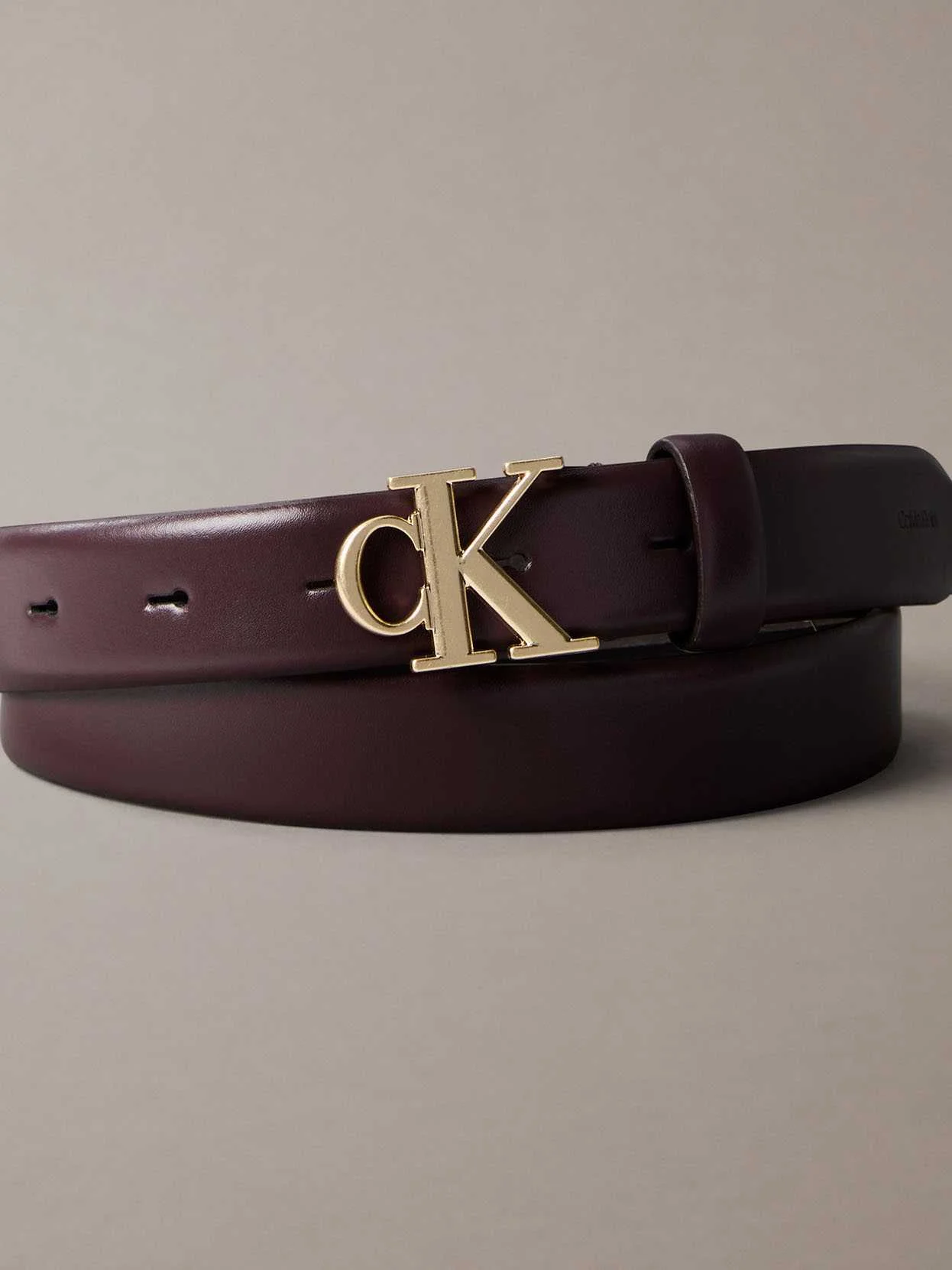 CALVIN KLEIN - CK BUCKLE 30MM FIXED BELT CALVIN KLEIN - CK BUCKLE 30MM FIXED BELT