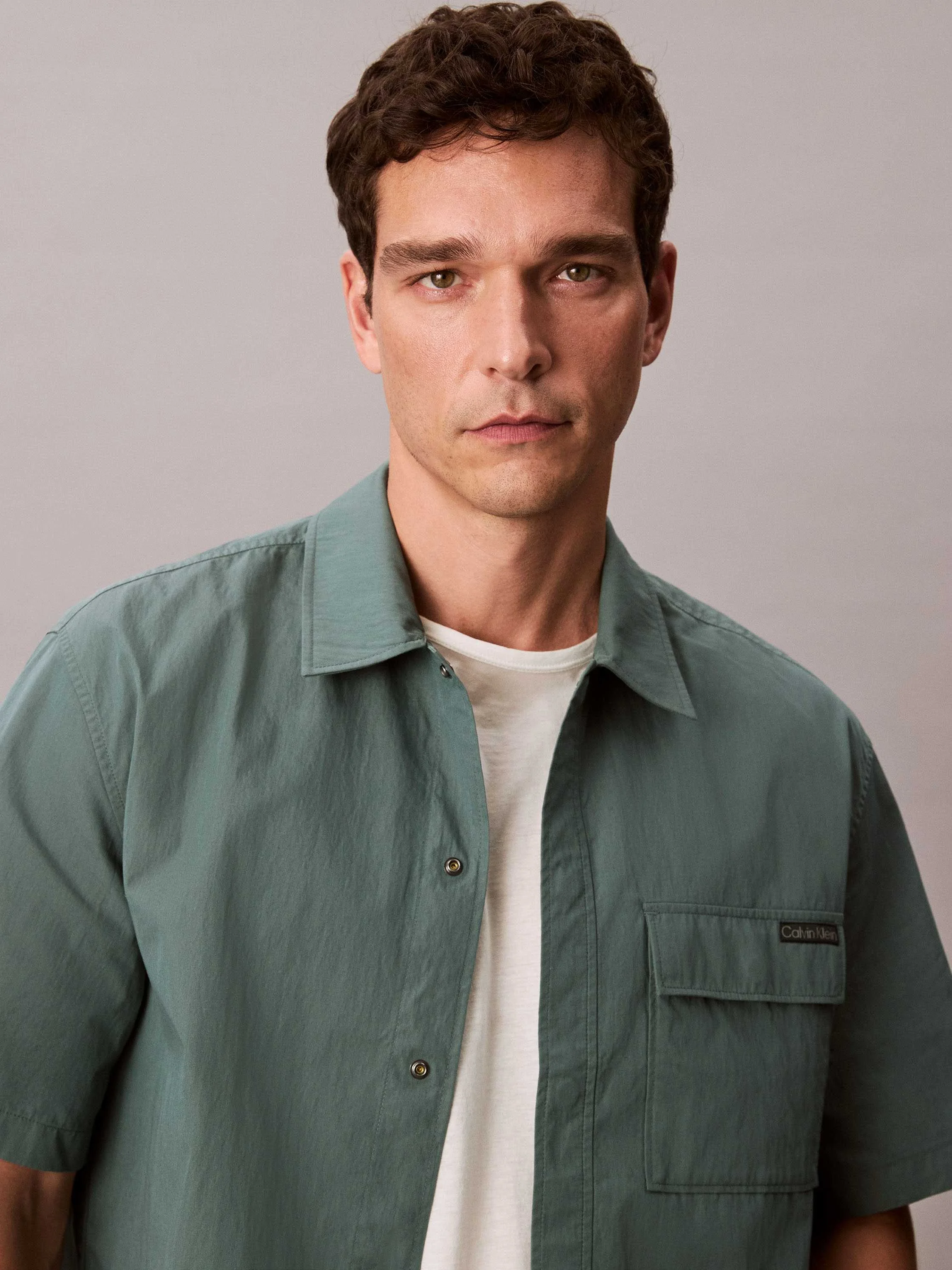 CALVIN KLEIN JEANS - SS COTTON NYLON... CALVIN KLEIN JEANS - SS COTTON NYLON...