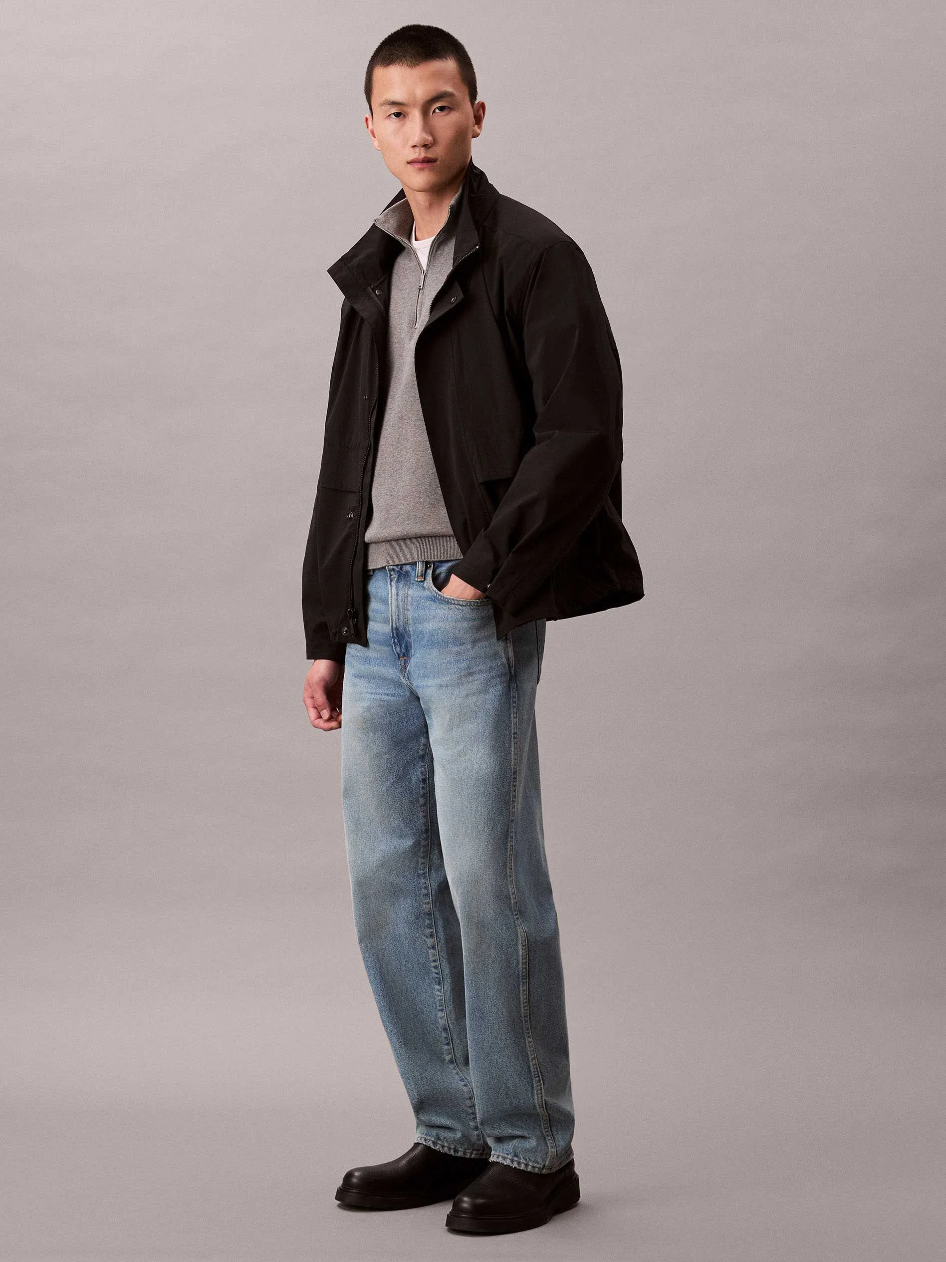 CALVIN KLEIN JEANS - LS LTWT RLXD... CALVIN KLEIN JEANS - LS LTWT RLXD...