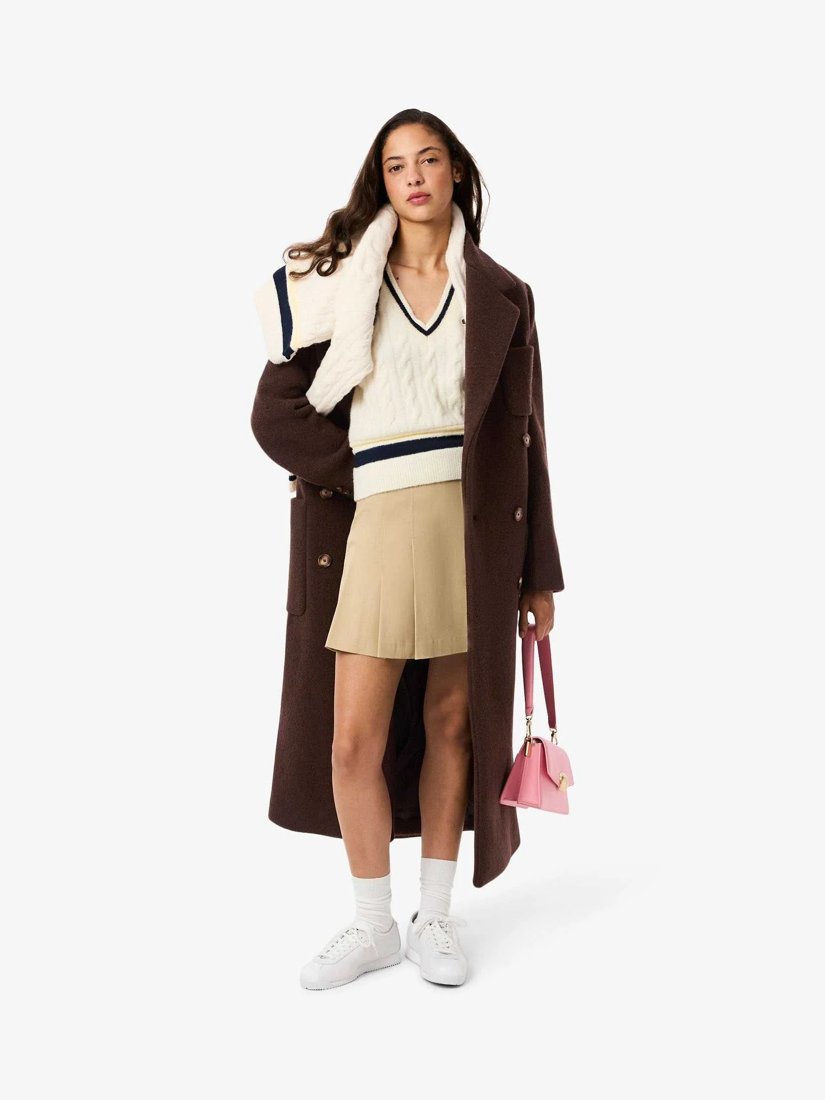 Lacoste - Double-breasted virgin wool... Lacoste - Double-breasted virgin wool...