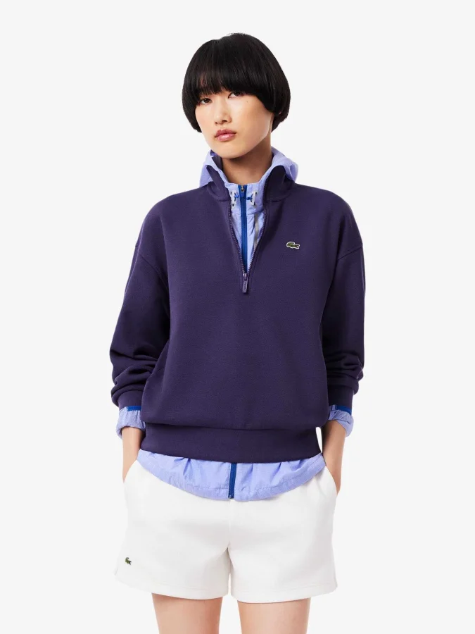 Lacoste - High Neck Zipped...