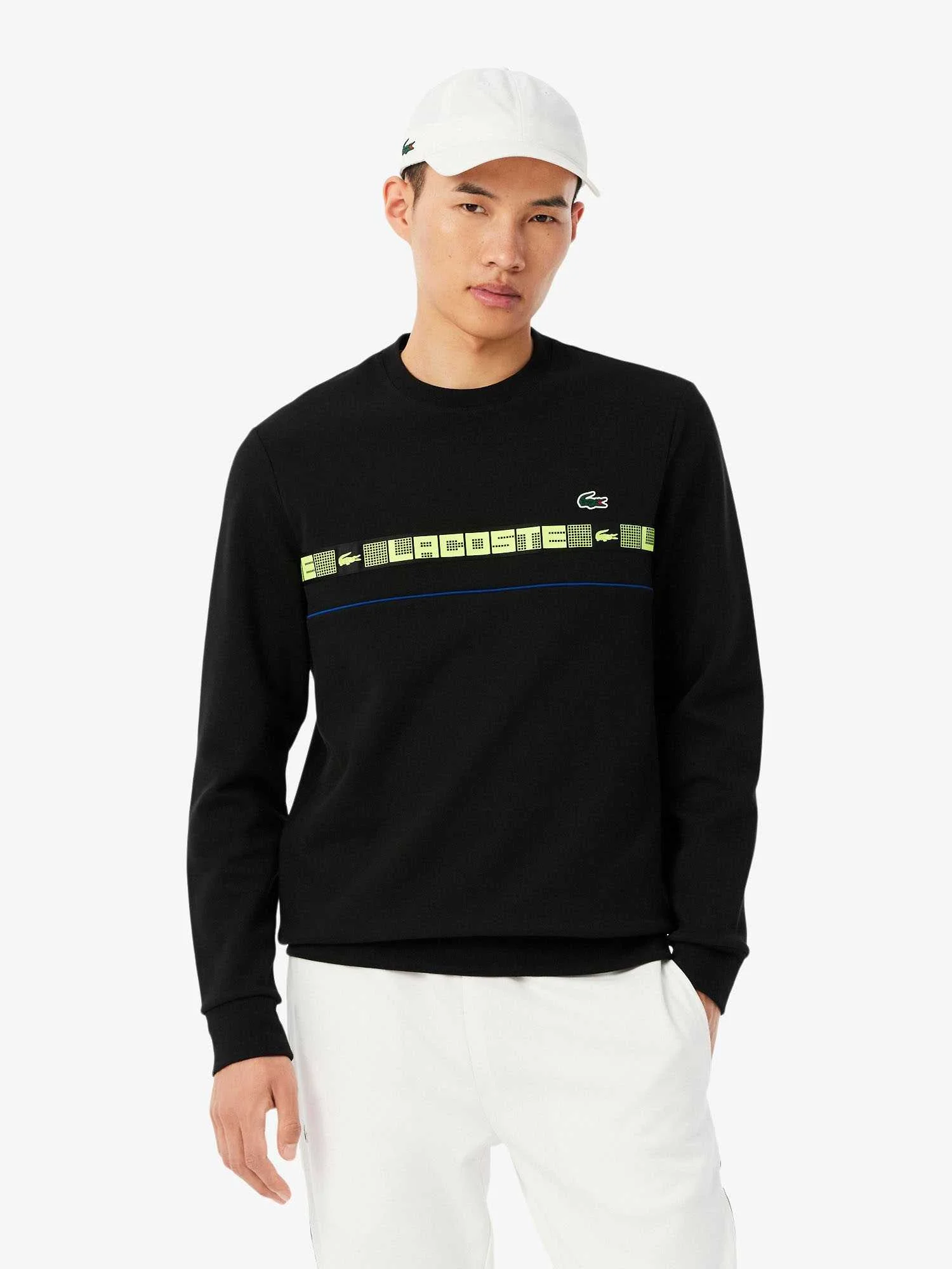 Lacoste - Men's Branded Stripe Tennis... Lacoste - Men's Branded Stripe Tennis...