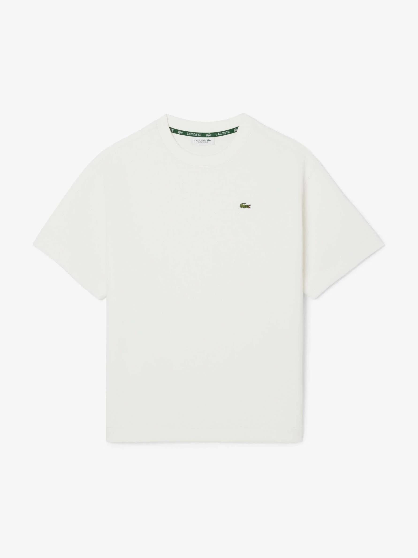 Lacoste - Oversized Double Face Pique... Lacoste - Oversized Double Face Pique...