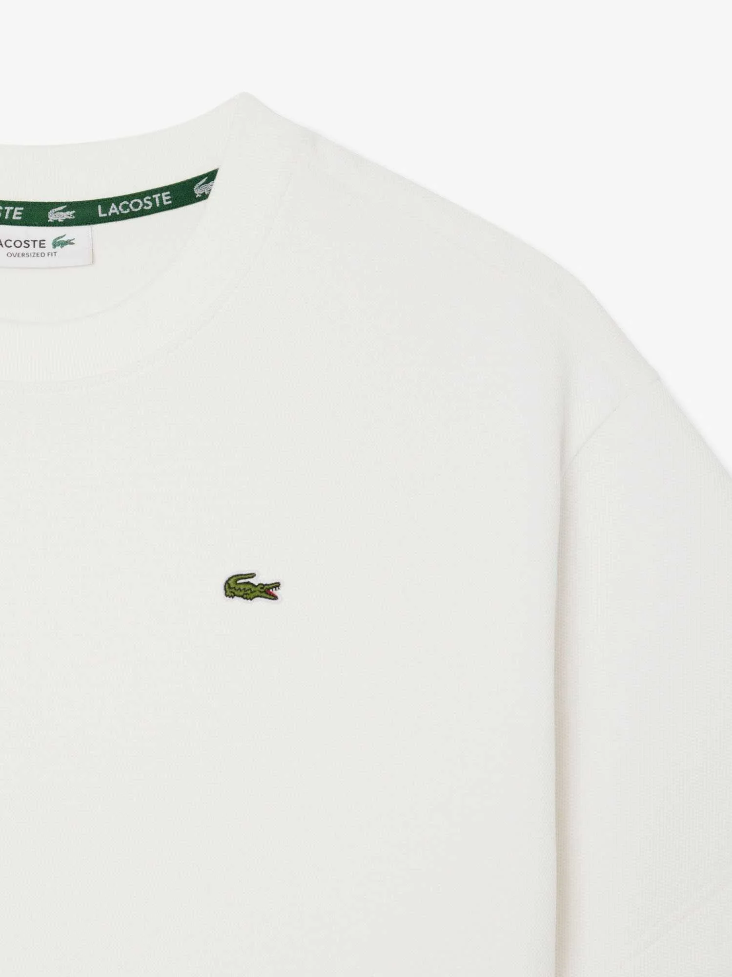 Lacoste - Oversized Double Face Pique... Lacoste - Oversized Double Face Pique...