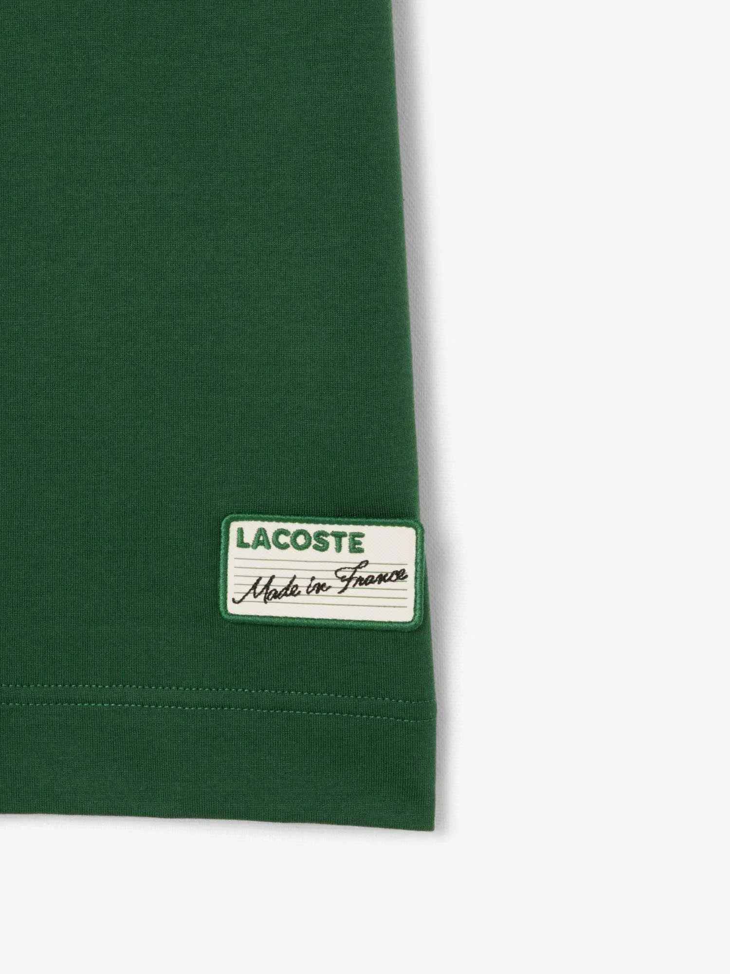 Lacoste - French Made Stripe Neck... Lacoste - French Made Stripe Neck...