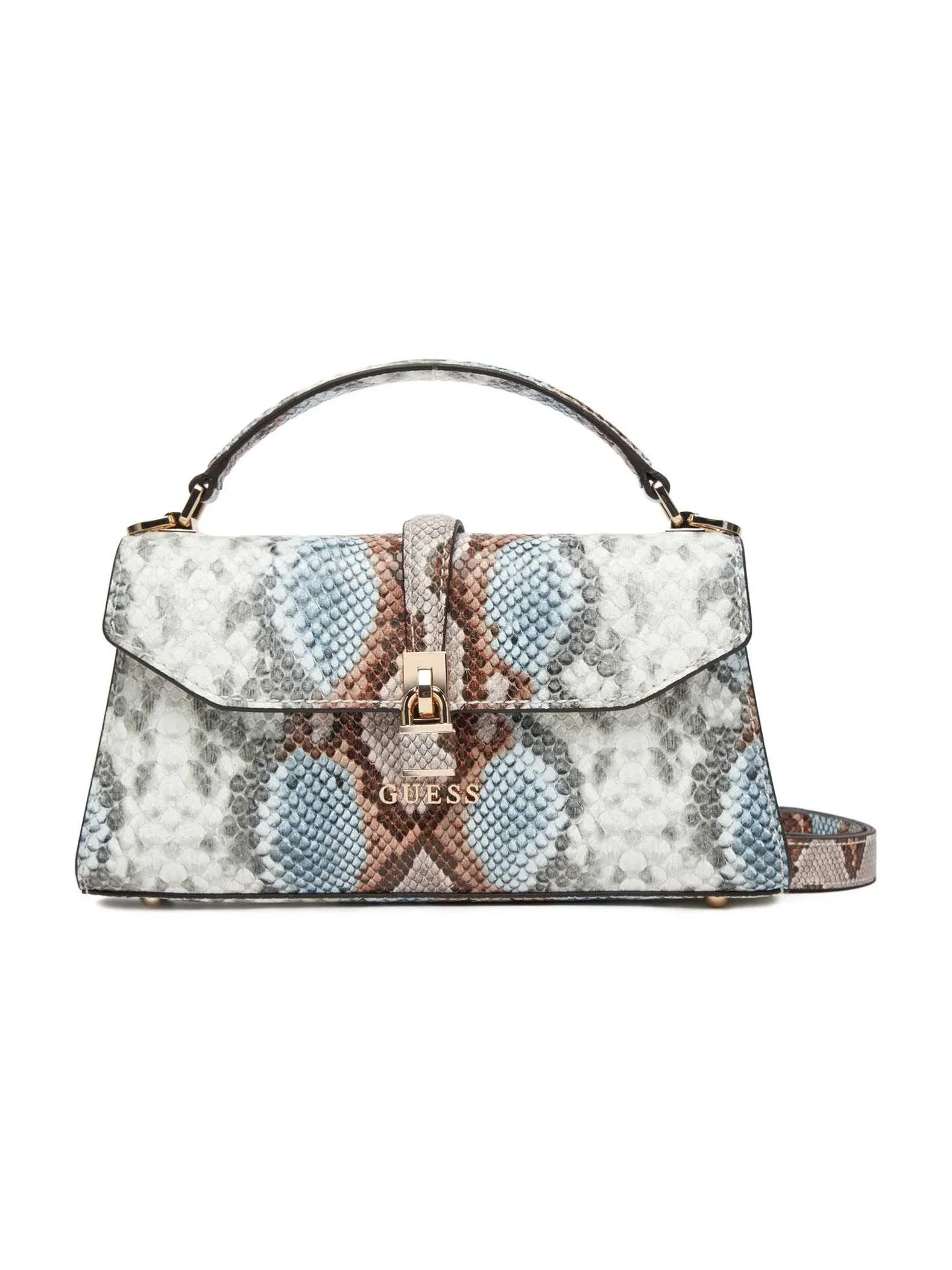 GUESS - QUEENSLAND TOP HANDLE FLAP GUESS - QUEENSLAND TOP HANDLE FLAP