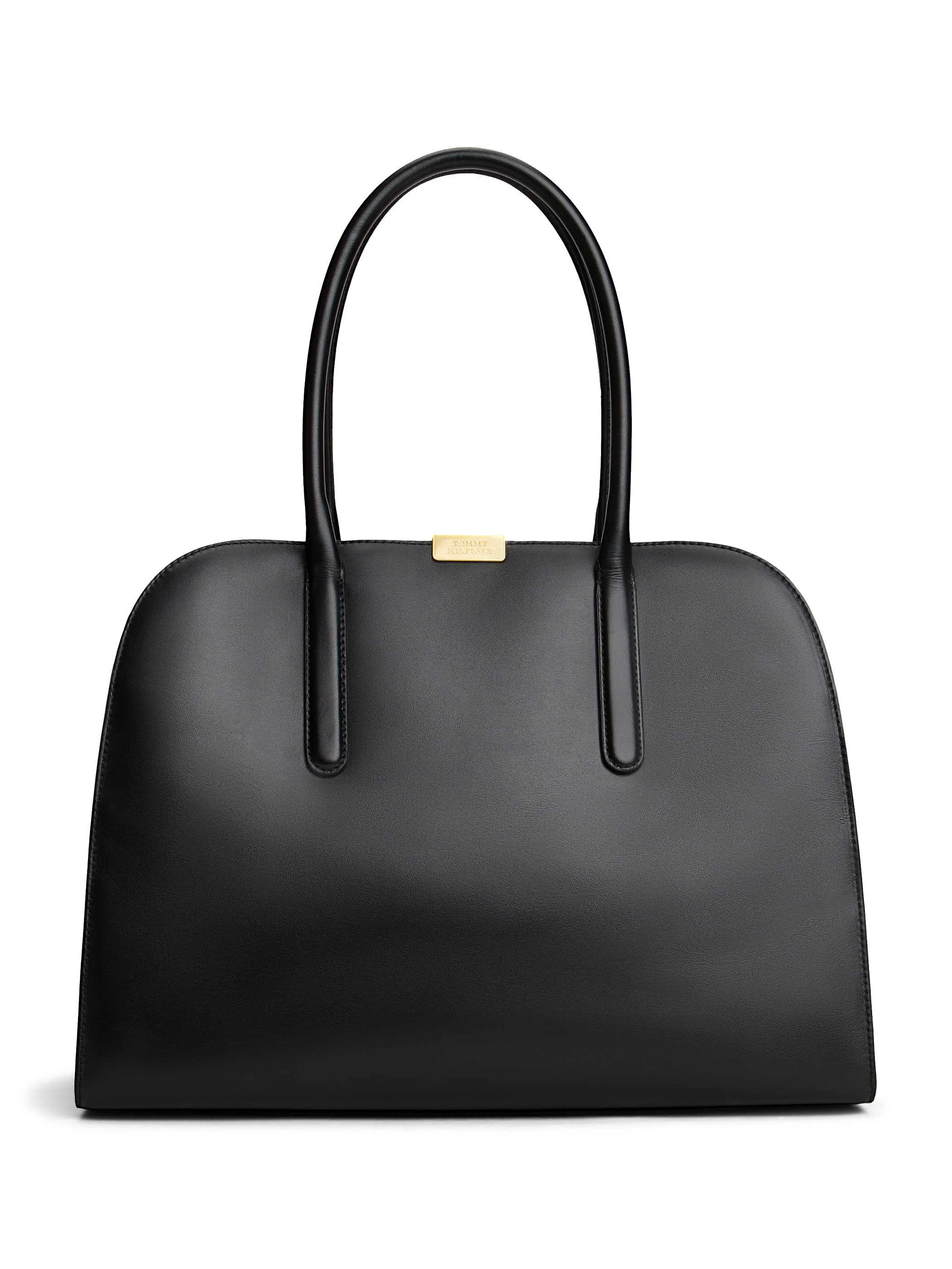 Tommy Hilfiger - ICONIC LEATHER TOTE Tommy Hilfiger - ICONIC LEATHER TOTE