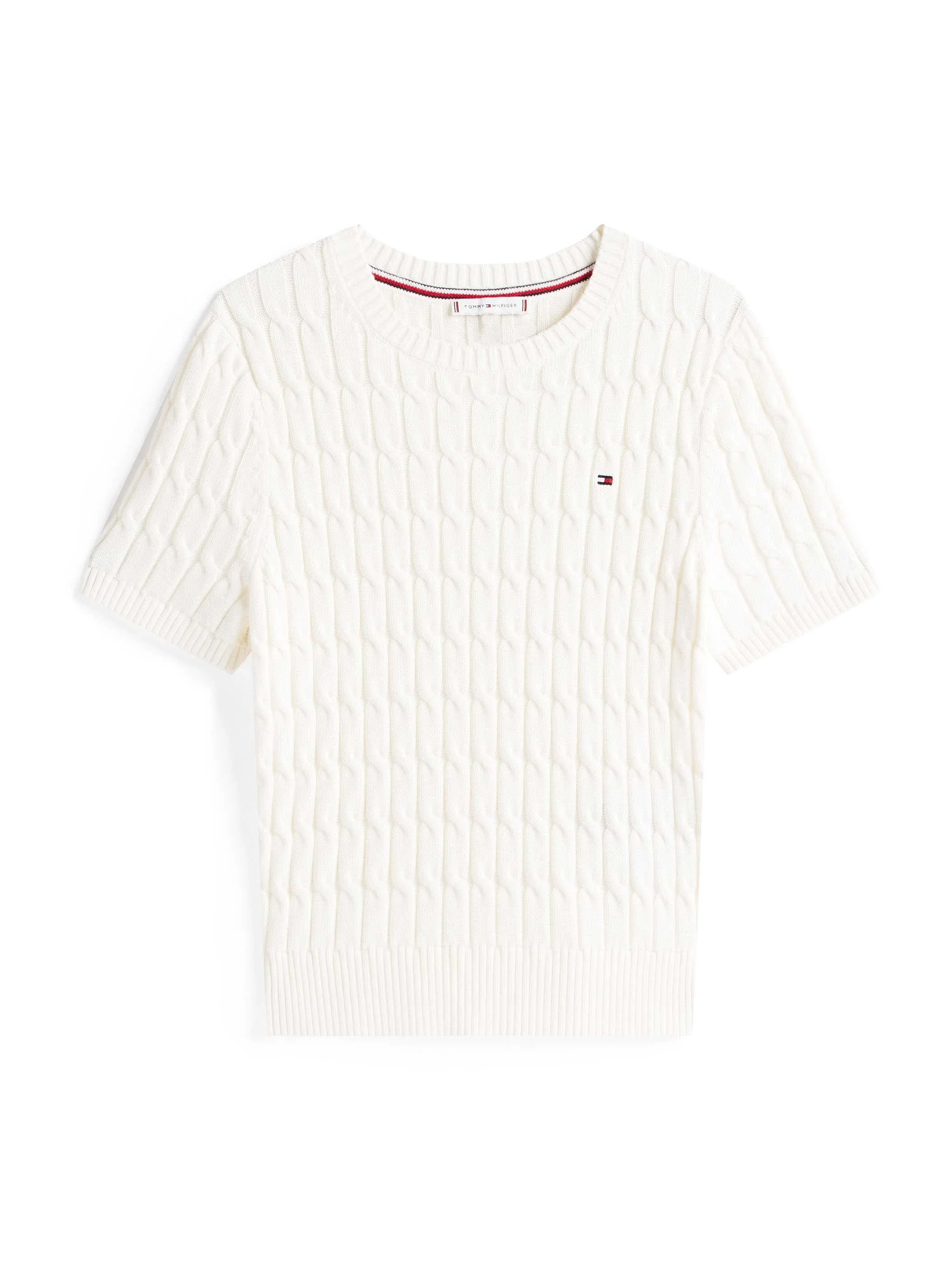 Tommy Hilfiger - CO CABLE MID GG S/S... Tommy Hilfiger - CO CABLE MID GG S/S...