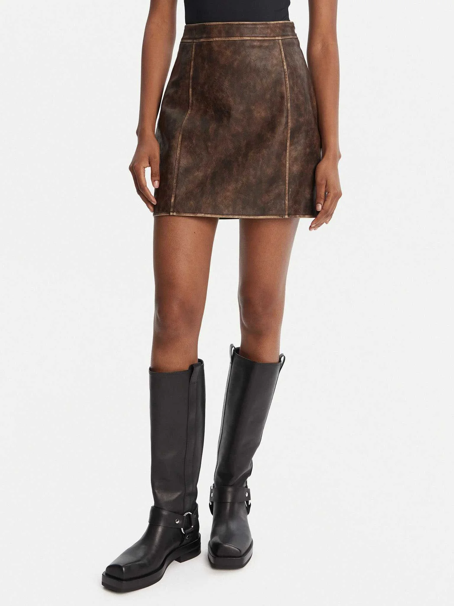 GUESS - CHARLENE PU SKIRT GUESS - CHARLENE PU SKIRT