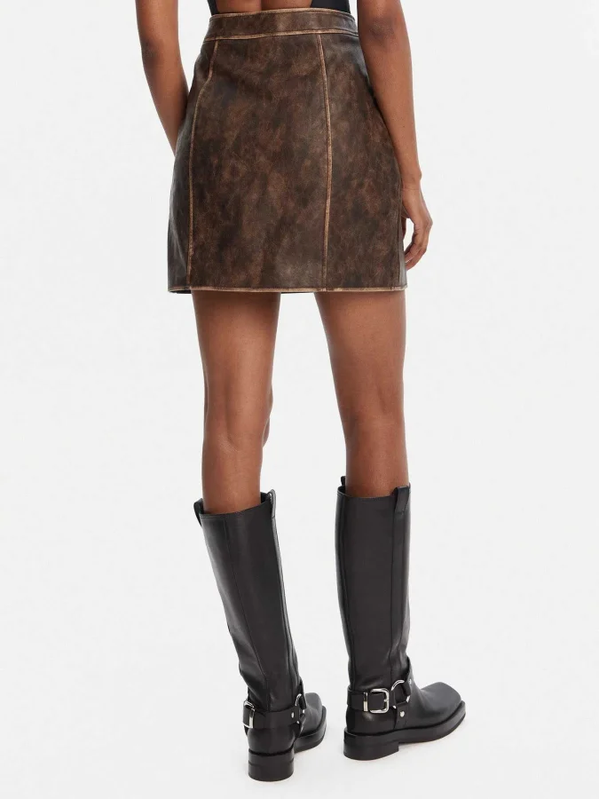 GUESS - CHARLENE PU SKIRT 2