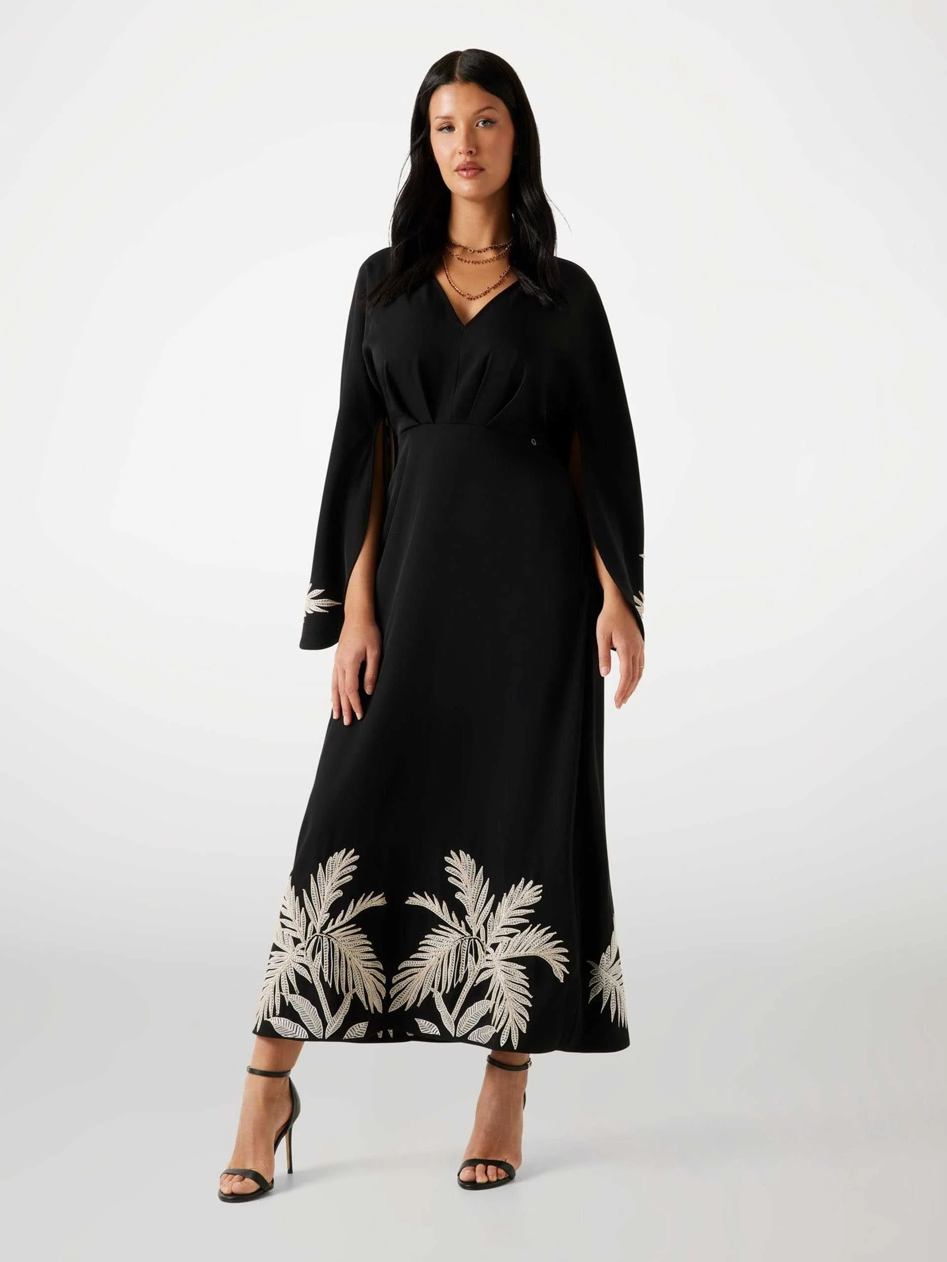 GUESS - LS ANGELE LONG DRESS GUESS - LS ANGELE LONG DRESS