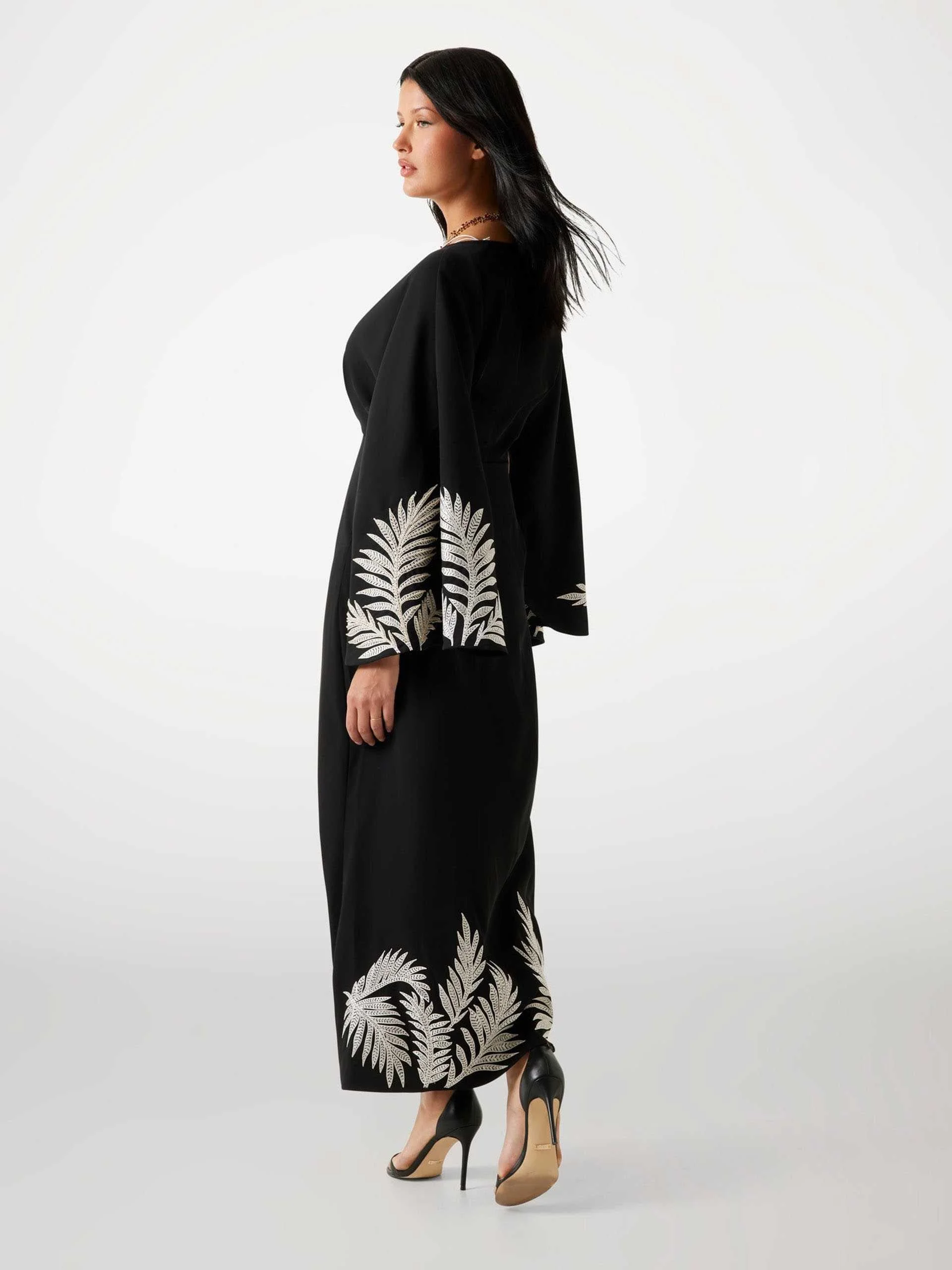 GUESS - LS ANGELE LONG DRESS GUESS - LS ANGELE LONG DRESS