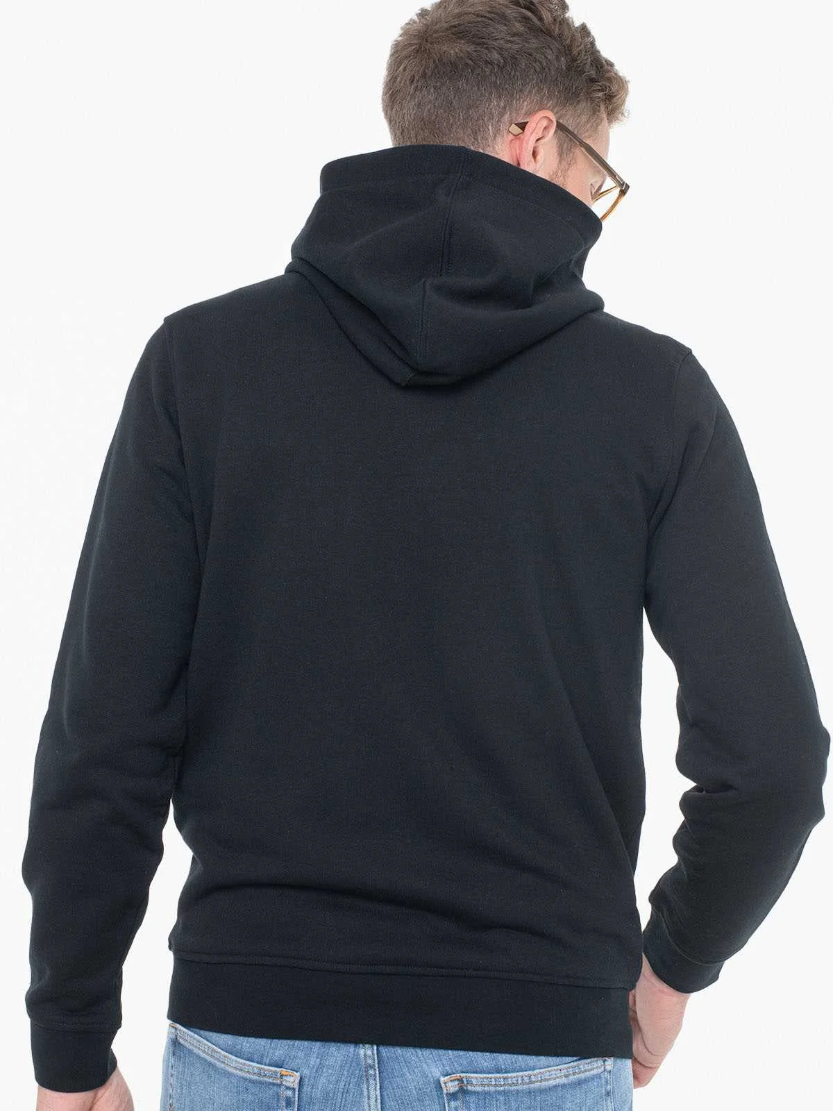 GUESS - BASIC HOODIE ZIP SWEATSHIRT GUESS - BASIC HOODIE ZIP SWEATSHIRT