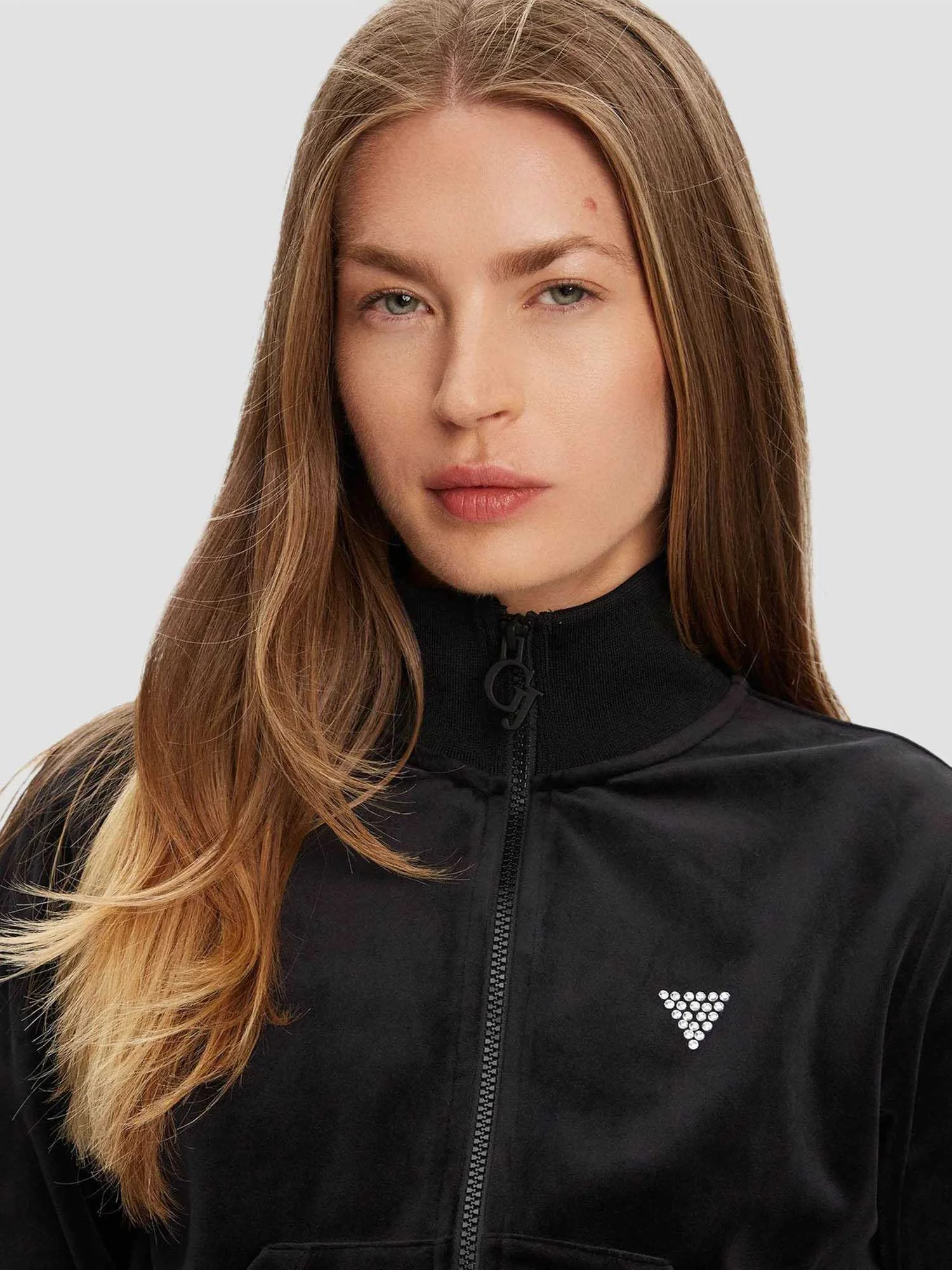 GUESS - COUTURE FULL ZIP SWEATSHIRT GUESS - COUTURE FULL ZIP SWEATSHIRT