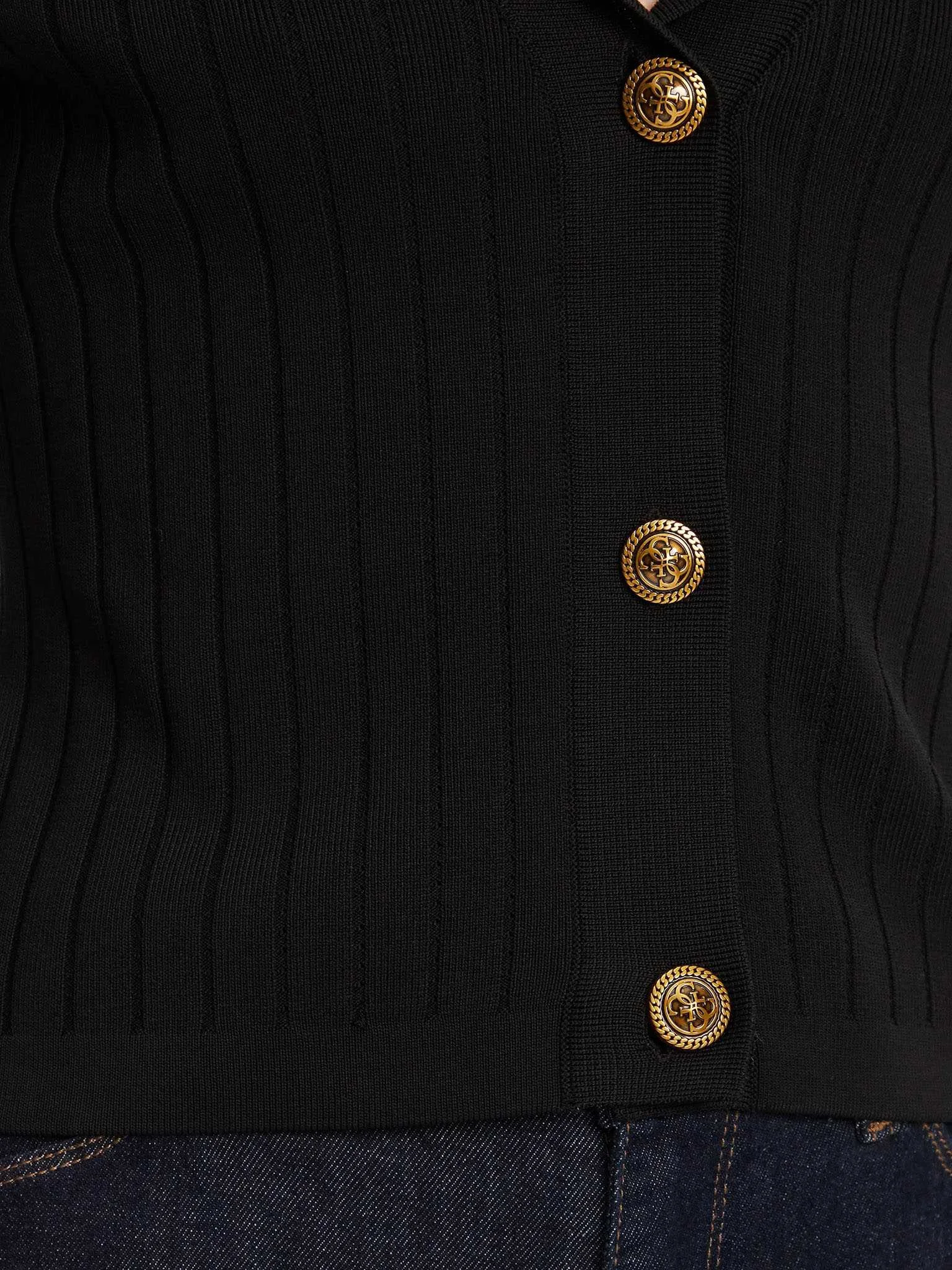 GUESS - LS FELICITY JACKET SWTR GUESS - LS FELICITY JACKET SWTR