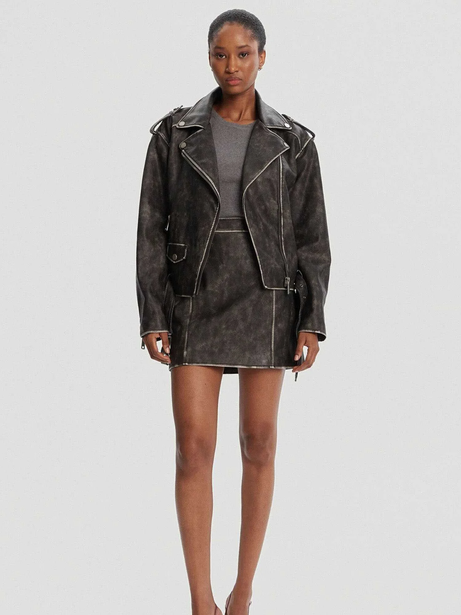 GUESS - CHARLENE PU SKIRT GUESS - CHARLENE PU SKIRT