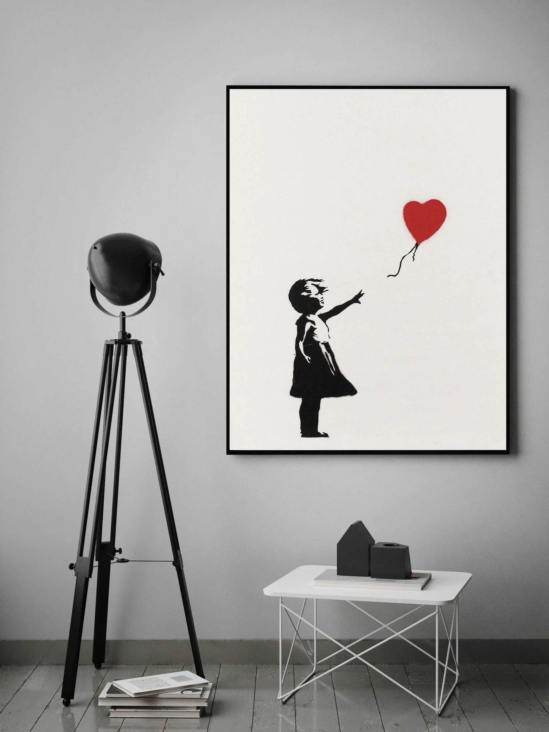 Blue Shaker - პოსტერი Banksy - Girl... Blue Shaker - პოსტერი Banksy - Girl...