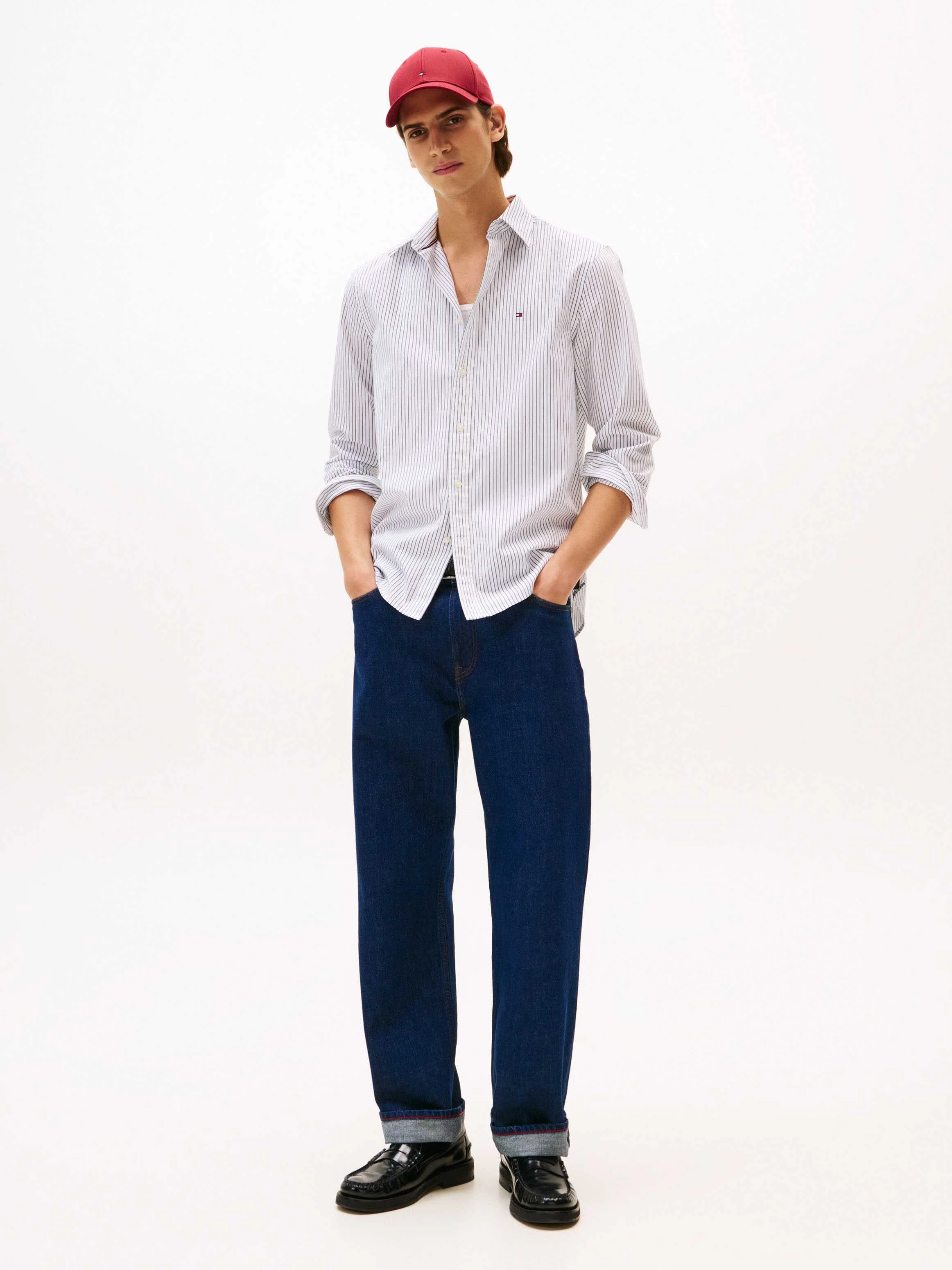 Tommy Hilfiger - CORE HAIRLINE POPLIN... Tommy Hilfiger - CORE HAIRLINE POPLIN...