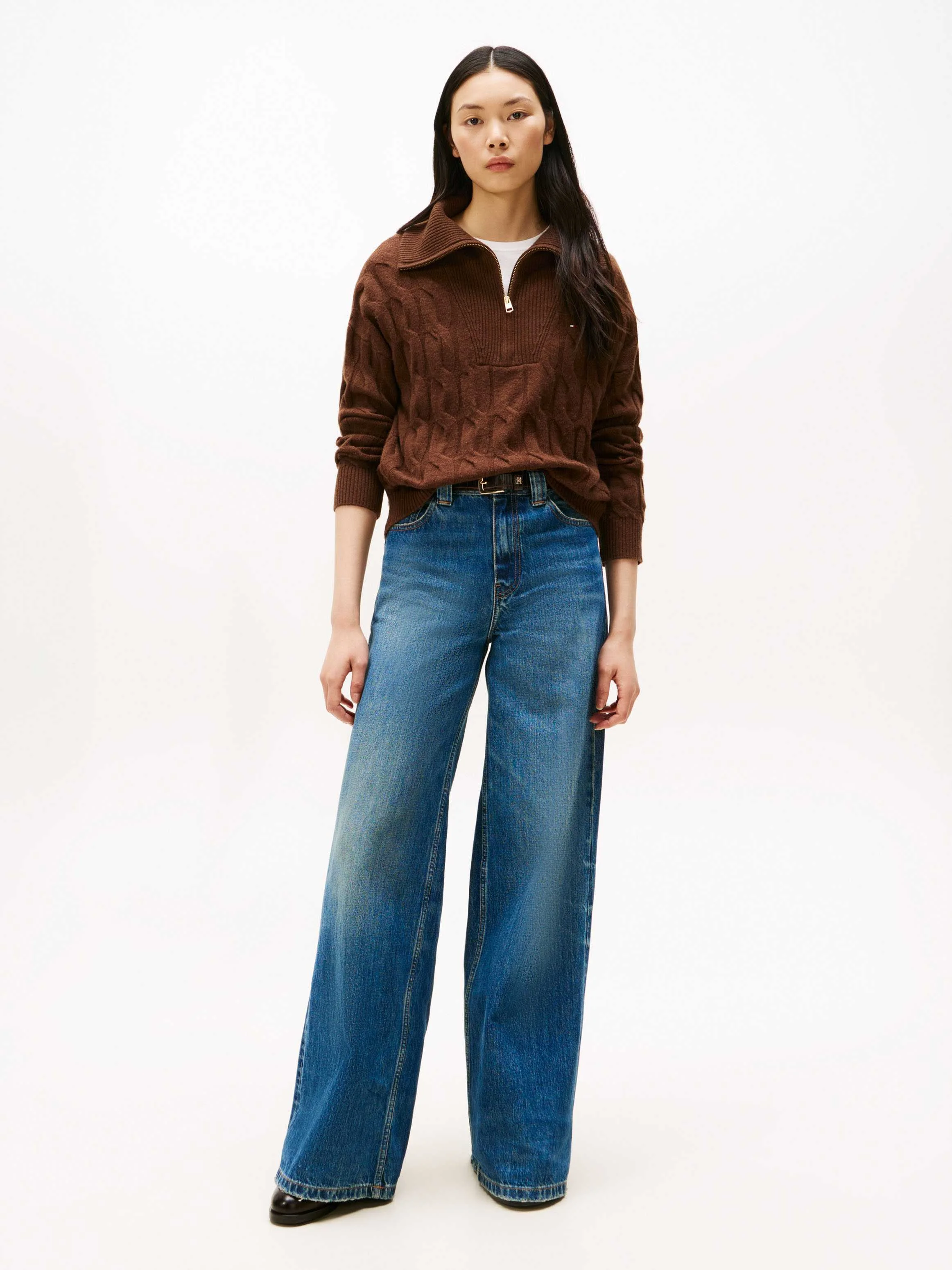 Tommy Hilfiger - SOFT WOOL CABLE 1/2... Tommy Hilfiger - SOFT WOOL CABLE 1/2...