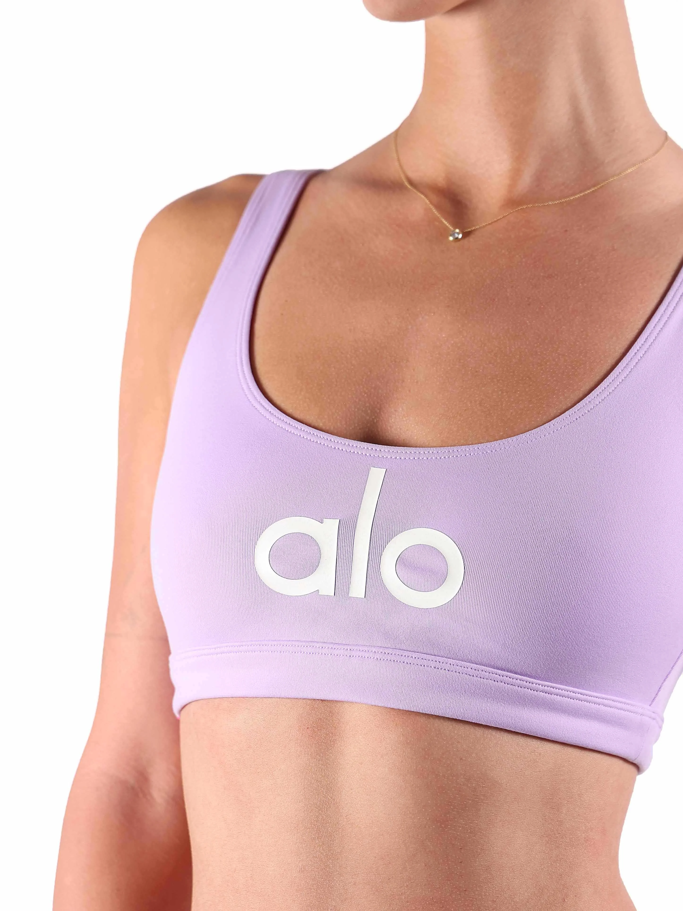 Alo Yoga - AMBIENT LOGO BRA VLTSKS/WH XS Alo Yoga - AMBIENT LOGO BRA VLTSKS/WH XS