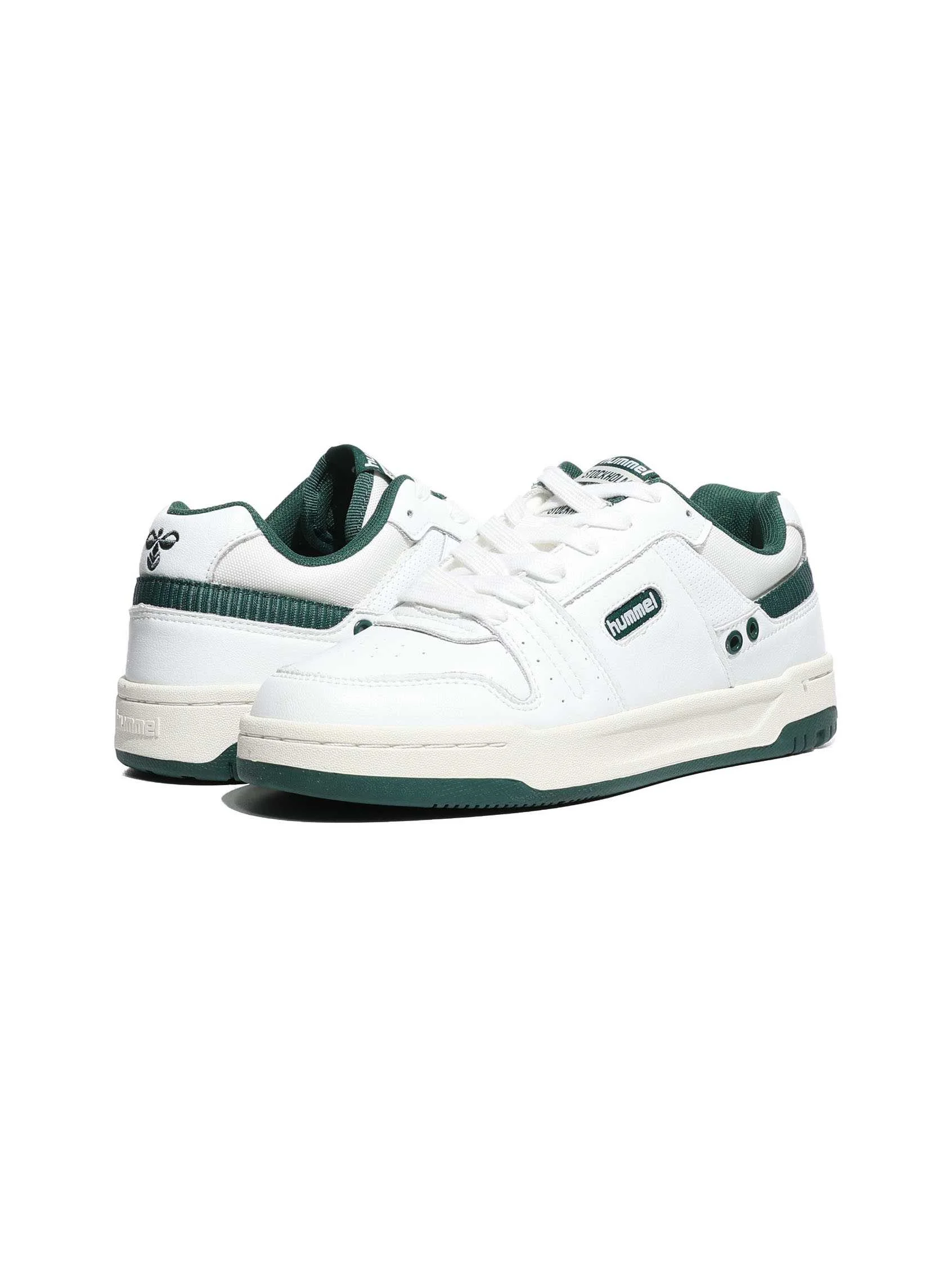 HUMMEL - WHITE/GREEN HUMMEL - WHITE/GREEN